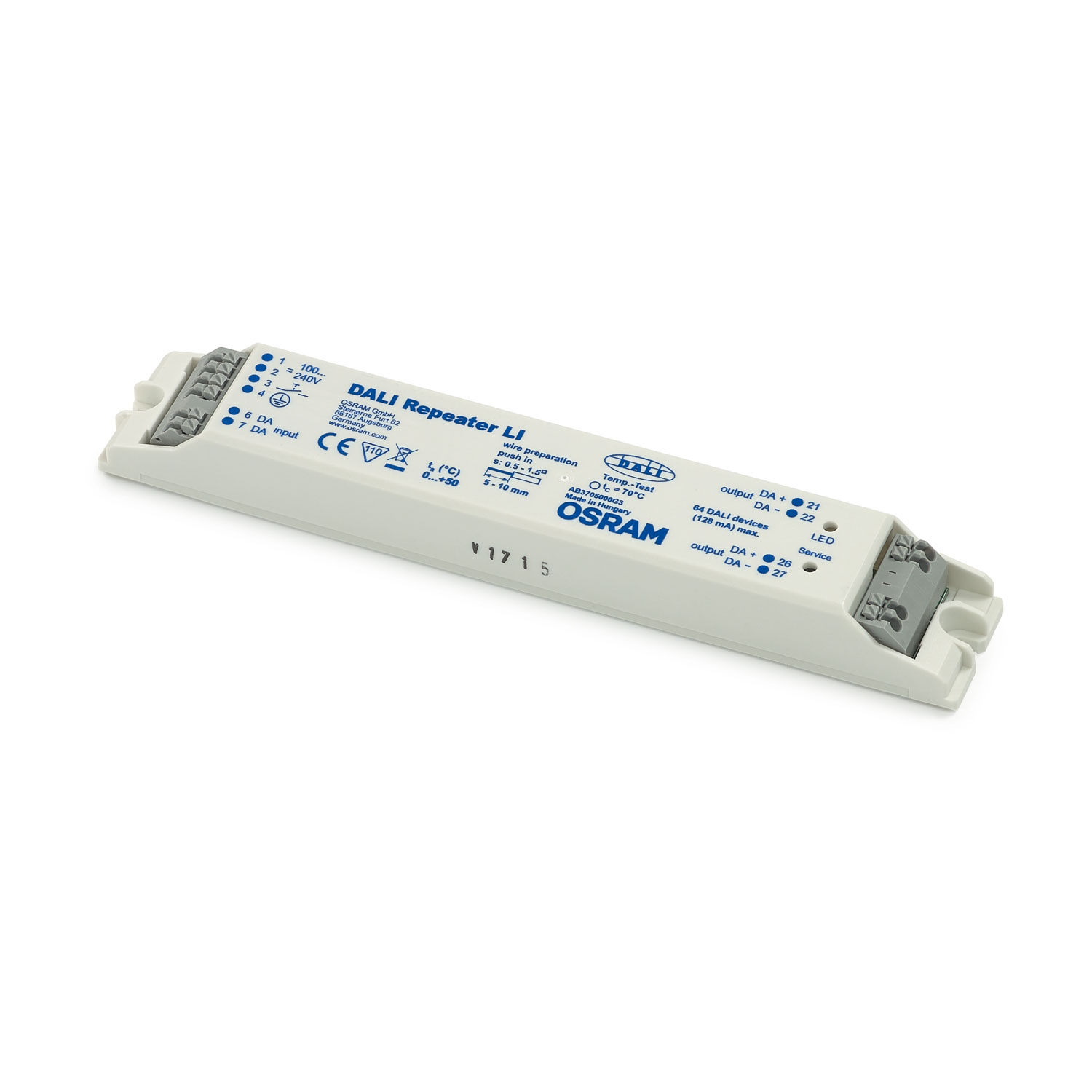Delta Light 300 90 137 DALI REPEATER, , нет данных , ПРА, балласты и трансформаторы, Delta Light, Бельгия Delta Light 300 90 137 DALI REPEATER, , нет данных , ПРА, балласты и трансформаторы, Delta Light, Бельгия