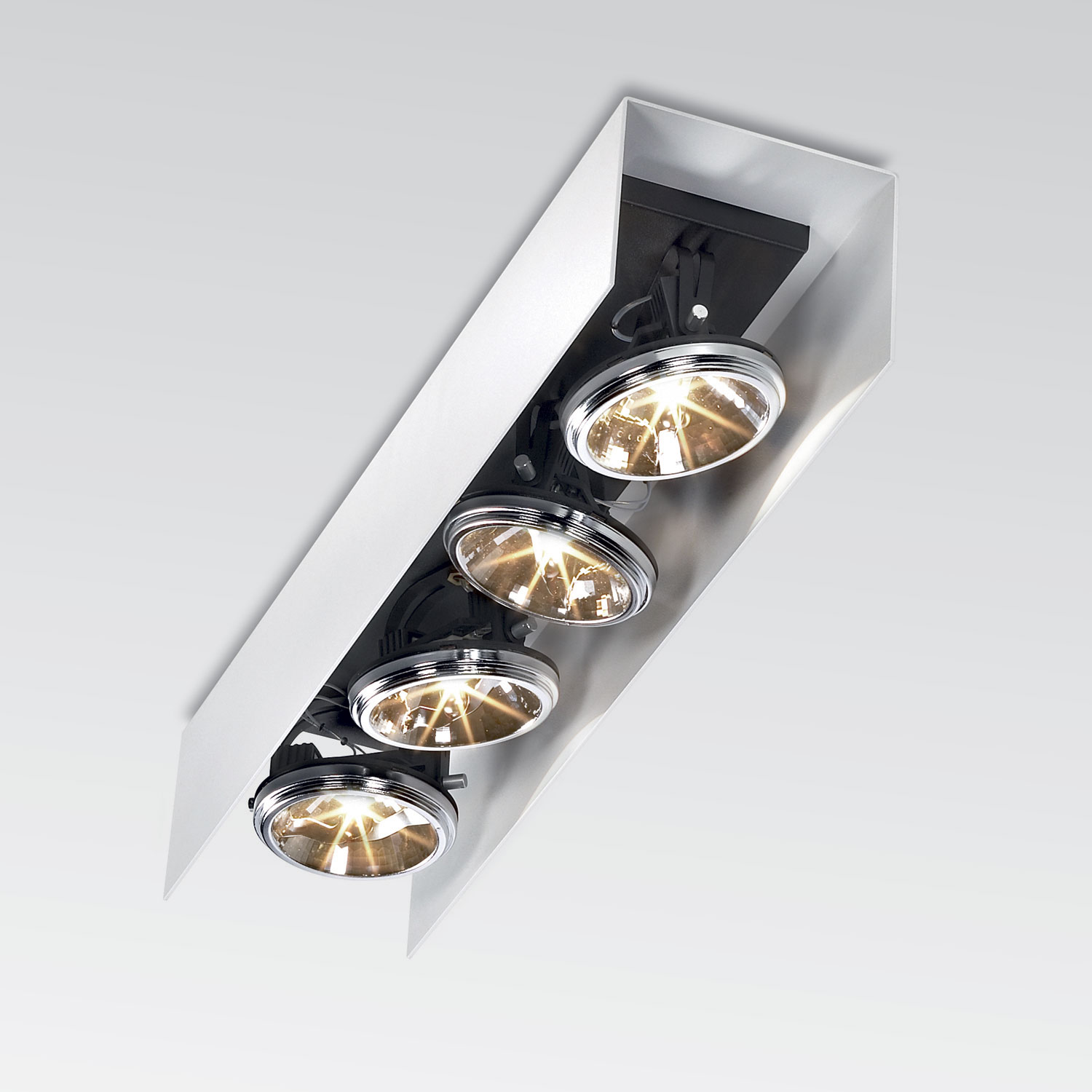 Delta Light 345 02 41 W OUTFIT U 411 T50, белый, G53 220-240V 50-60Hz TE, потолочный светильник, Delta Light, Бельгия Delta Light 345 02 41 W OUTFIT U 411 T50, белый, G53 220-240V 50-60Hz TE, потолочный светильник, Delta Light, Бельгия