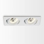 Иконка Delta Light 202 38 812 923 W REO 2 S OK 92750 S1, белый, ADJUSTABLE 0°- 30° 350°; INCL.2 x LED WHITE 7,1-10,4W CRI>90 2700K max.1032lm; INCL.2 x REFLECTOR WFL-50°; EXCL.LED POWER SUPPLY 350-500mA-DC; , CRI 90, Галогенные Белый (+2700K), 1661 lm 24 W 69 lm W, встраиваемый в потолок светильник, Delta Light, Бельгия