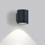 Иконка Delta Light 232 02 09 N DOX 100 LED, dark grey, 220-240V 50-60Hz, CRI 80, Теплый белый (+3000K), 956 lm 10 W 96 lm W, накладной настенный светильник, Delta Light, Бельгия