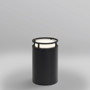 Иконка Delta Light 232 742 83 B MONTUR R P 40 LED, черный, 100-240V 50-60Hz, CRI 80, Теплый белый (+3000K), 338 lm 8 W 47 lm W, напольный светильник, Delta Light, Бельгия