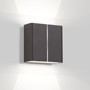 Иконка Delta Light 275 06 24 G VISA X LED WW, серо-черный, 120-240V 50-60Hz, CRI 80, Теплый белый (+3000K), 125 lm 5 W 25 lm W, накладной настенный светильник, Delta Light, Бельгия