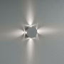 Иконка Delta Light 301 00 05 A PUK 4 WW, алюм. серый, INCL.4 x LED WHITE Ø5mm - total 0,5W 12V-DC 2800K; EXCL.LED POWER SUPPLY 12V-DC; , CRI 80, Галогенные Белый (+2700K), настенно-потолочный накладной светильник, Delta Light, Бельгия