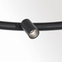 Иконка Delta Light 418 361 1902 MDL B SUPERLOOP-SPY ON SOFT-9 MDL, черный, 48V-DC, CRI 90, SOFT DIM (2700K - 1800K), 296 lm 12 W 26 lm W, подвесной потолочный светильник, Delta Light, Бельгия