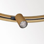 Иконка Delta Light 418 361 811 932 MDL FBR SUPERLOOP-SPY ON 93033 MDL, фламандская бронза, 48V-DC, CRI 90, Теплый белый (+3000K), 552 lm 12 W 46 lm W, подвесной потолочный светильник, Delta Light, Бельгия