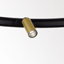 Иконка Delta Light 418 368 831 MDL BBR SUPERLOOP-HEDRA ON 83015 MDL, черная бронза, 48V-DC, CRI 80, Теплый белый (+3000K), 436 lm 7 W 63 lm W, подвесной потолочный светильник, Delta Light, Бельгия