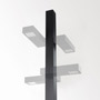 Иконка Delta Light 431 400 221 41 N POLESANO 4M - 4 BASE, dark grey, INCL.4 x CABLE H05 RN-F 2 x 1mm² 4m; Powdercoated with 'Qualicoat - Seaside' quality label; , Pole, Delta Light, Бельгия