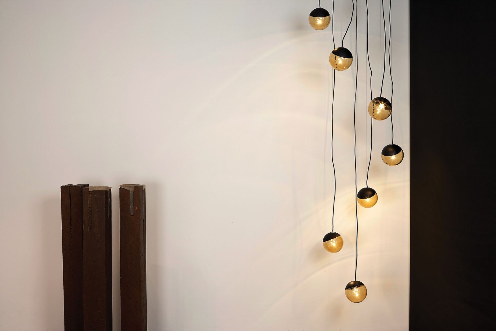 GIBBO 927 DIM8 B черный Delta Light подвесной светильник 8
