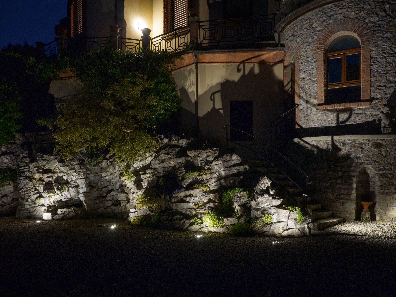 LOGIC R WALLWASH встраиваемый в пол светильник Delta Light 10
