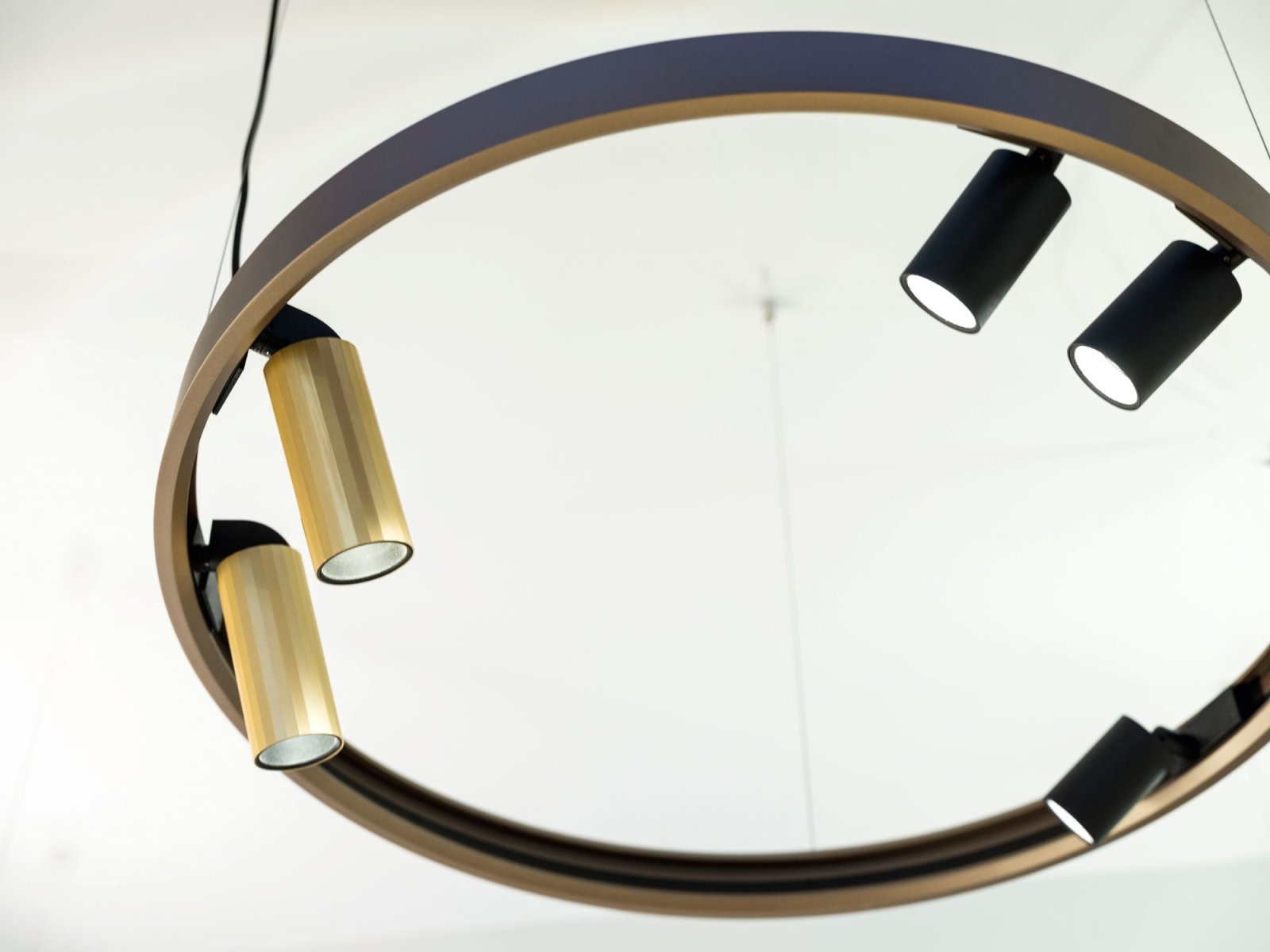 SUPERLOOP-HEDRA 92708 MDL GC золото цветное Delta Light подвесной светильник 4