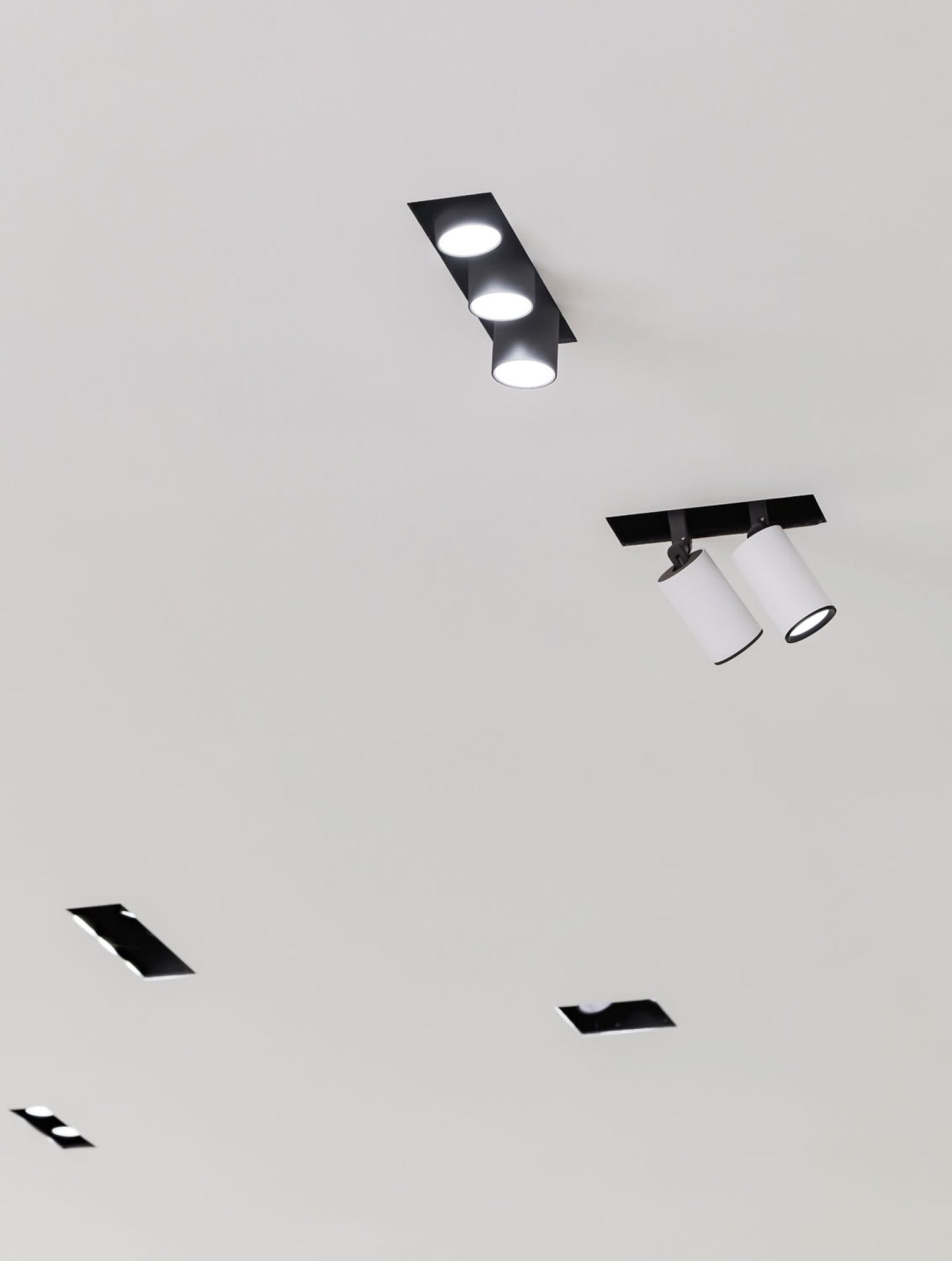 SPLITBOX 2 SPY 52 92720 B черный Delta Light Встраиваемый в потолок светильник 12