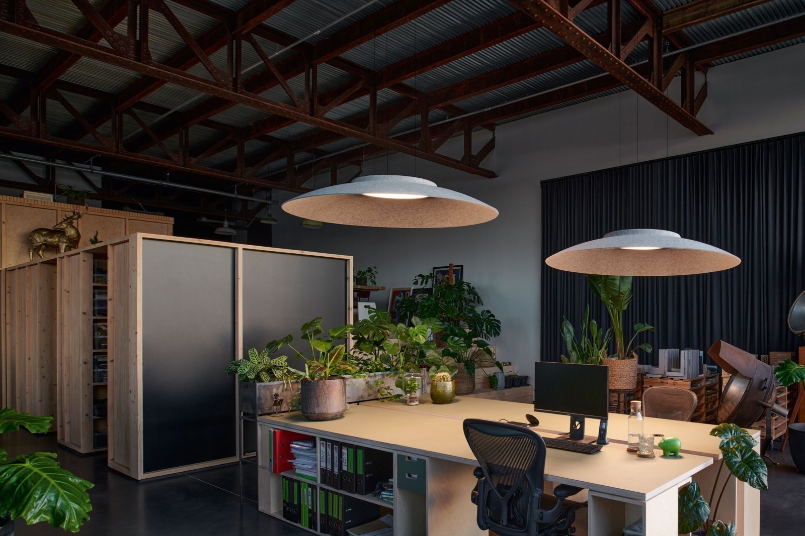 ZOOVER 120 DARK GREY 930 B черный Delta Light подвесной светильник 4