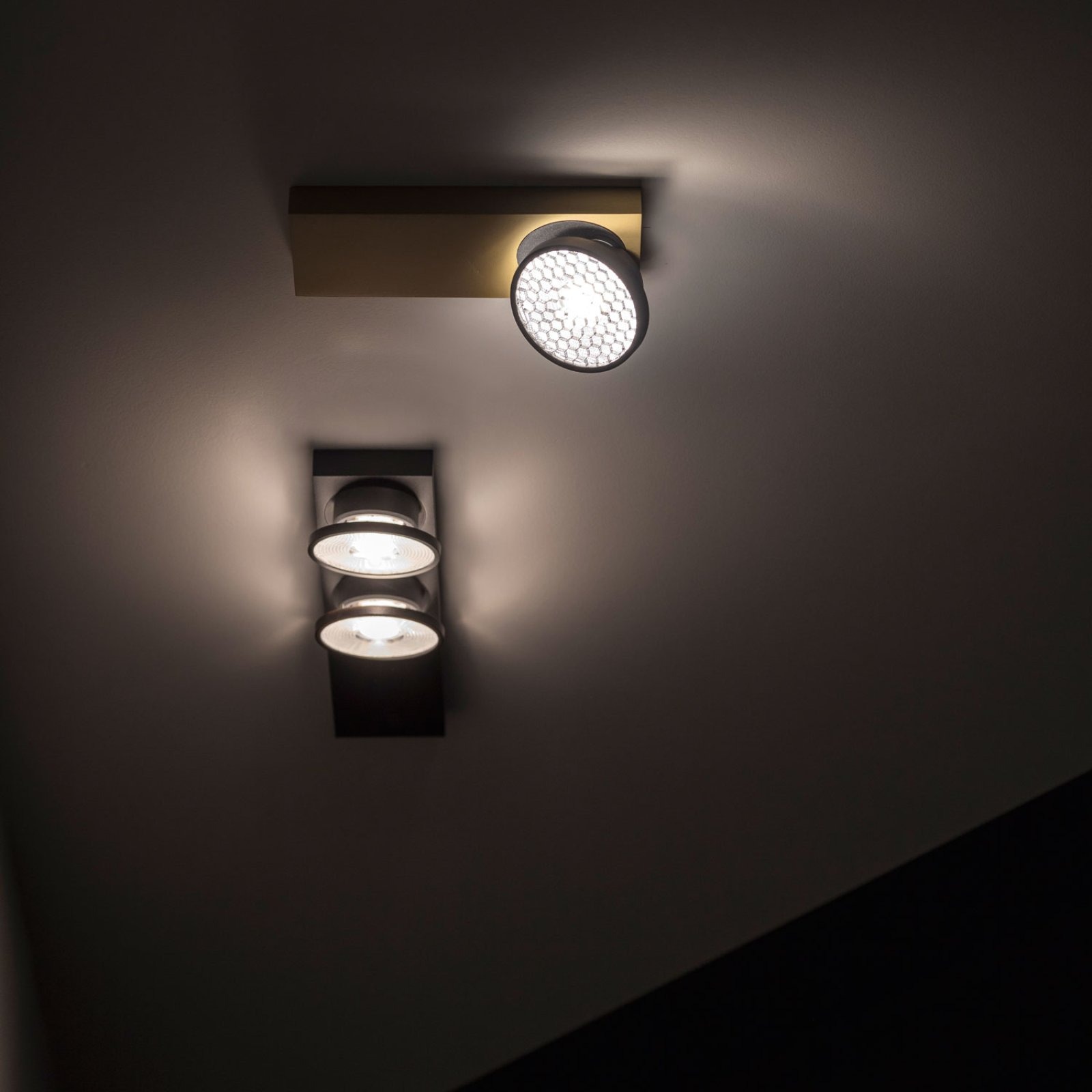 HALOSCAN ON 2 MP 92735 DIM8 B-GC черный Delta Light накладной потолочный светильник 4