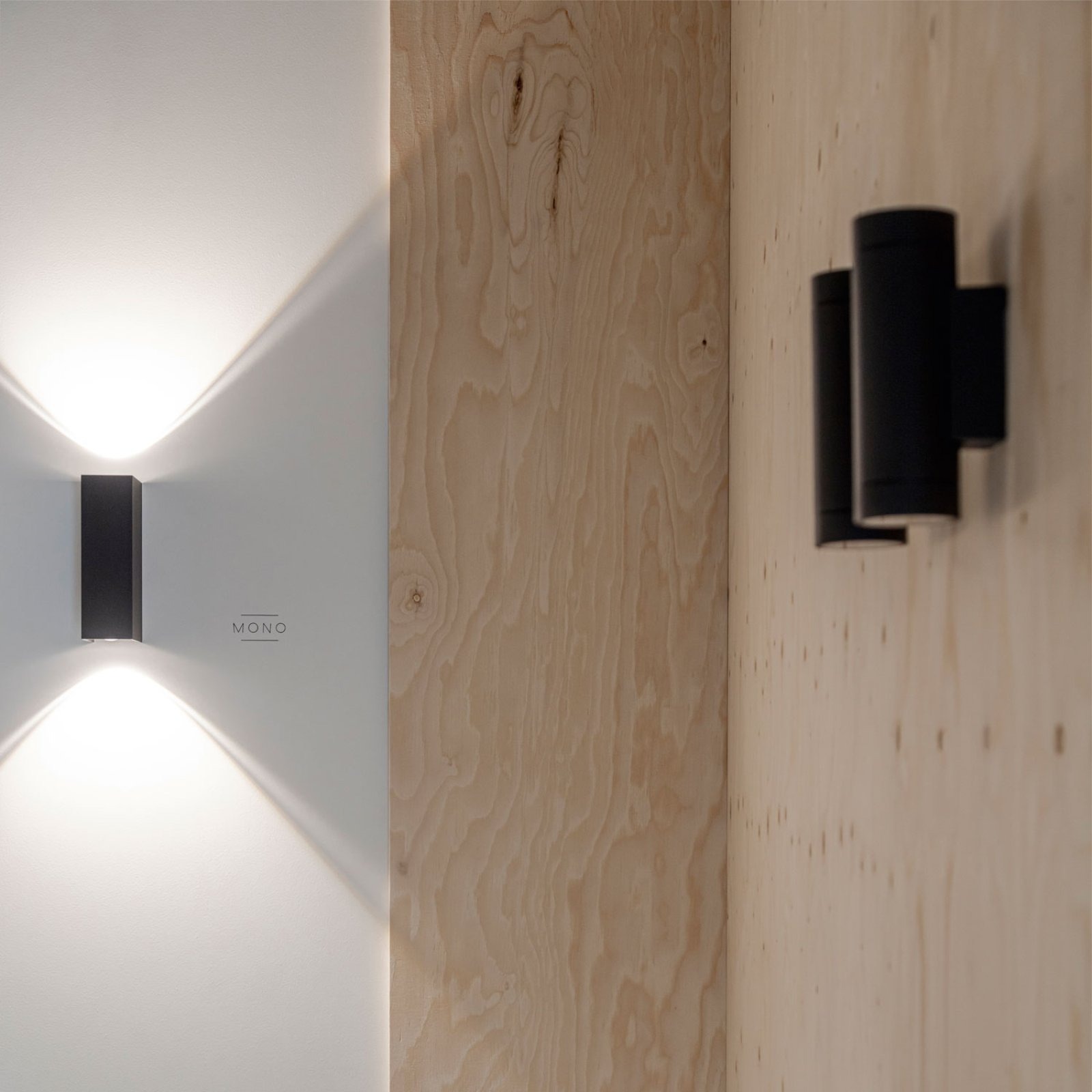 MONO II DOWN-UP LED 930 A алюм. серый Delta Light уличный настенный светильник 5