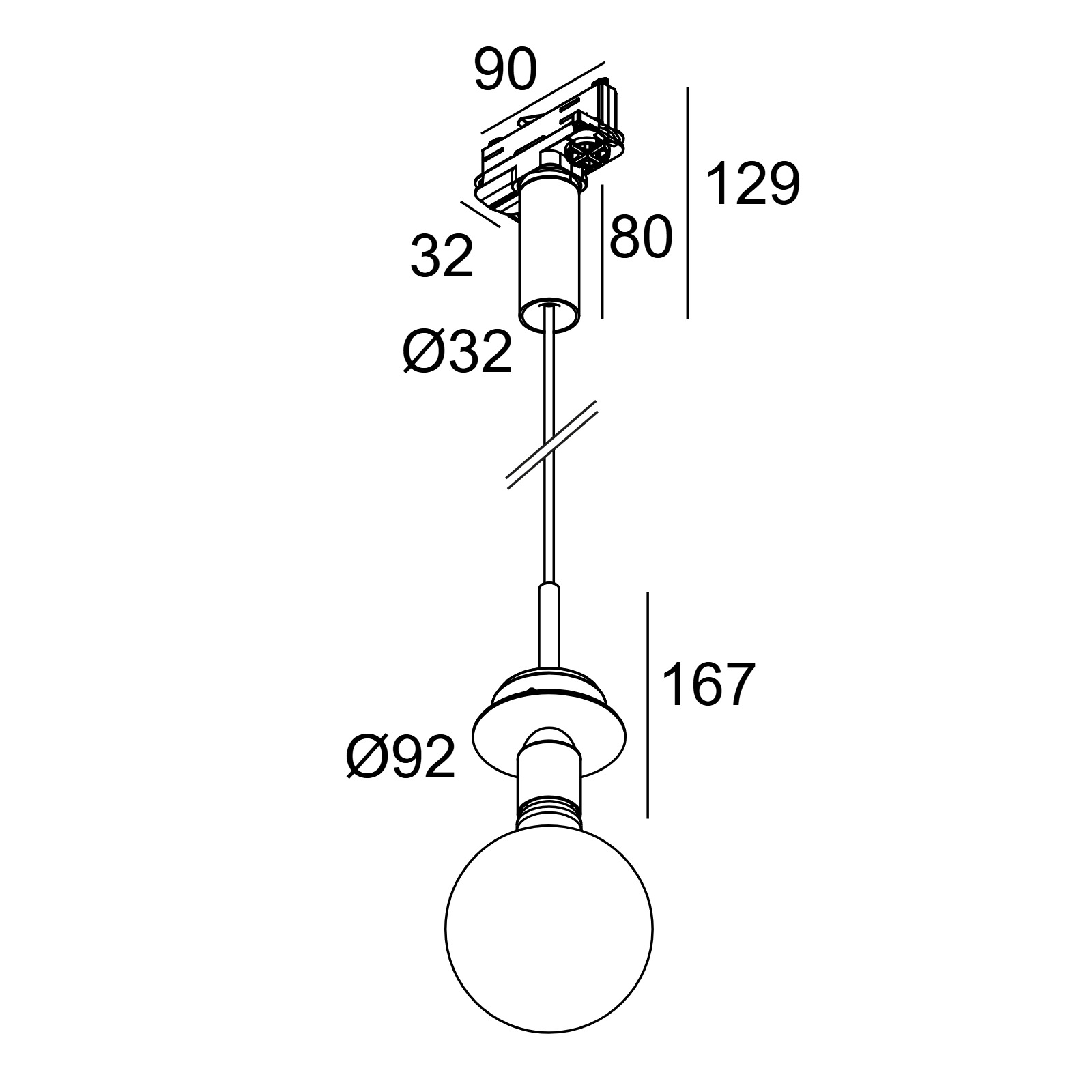TOUPE E27 ADM B черный Delta Light ITD 2