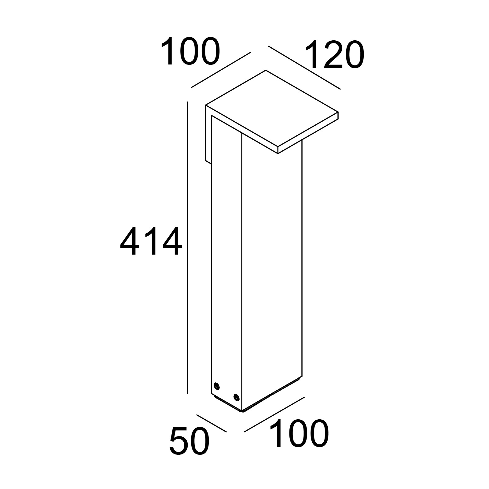 OBLIX S 40 930 N Delta Light садовый светильник 2