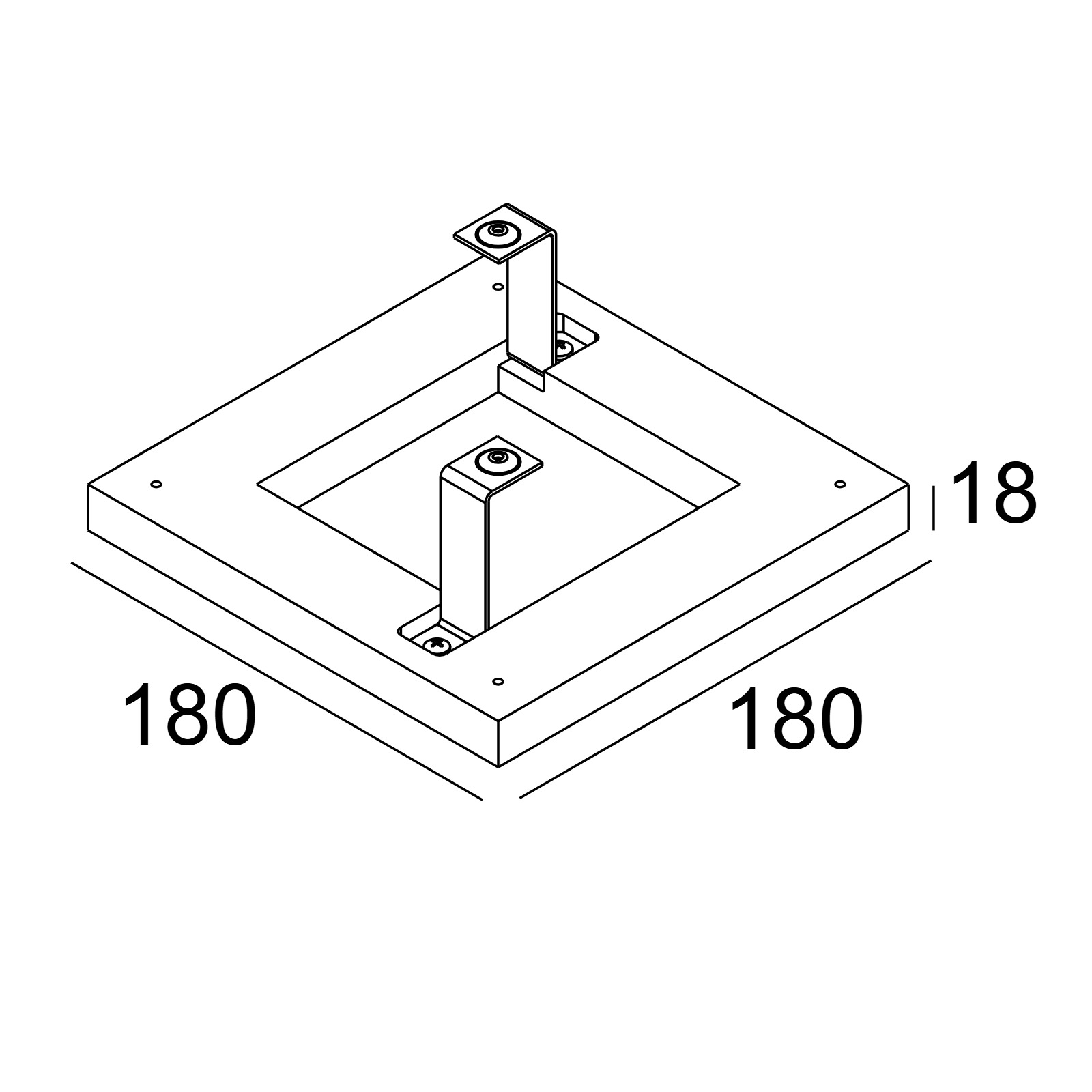 MOUNTING KIT MINIGRID IN 1 CSC Delta Light ICR