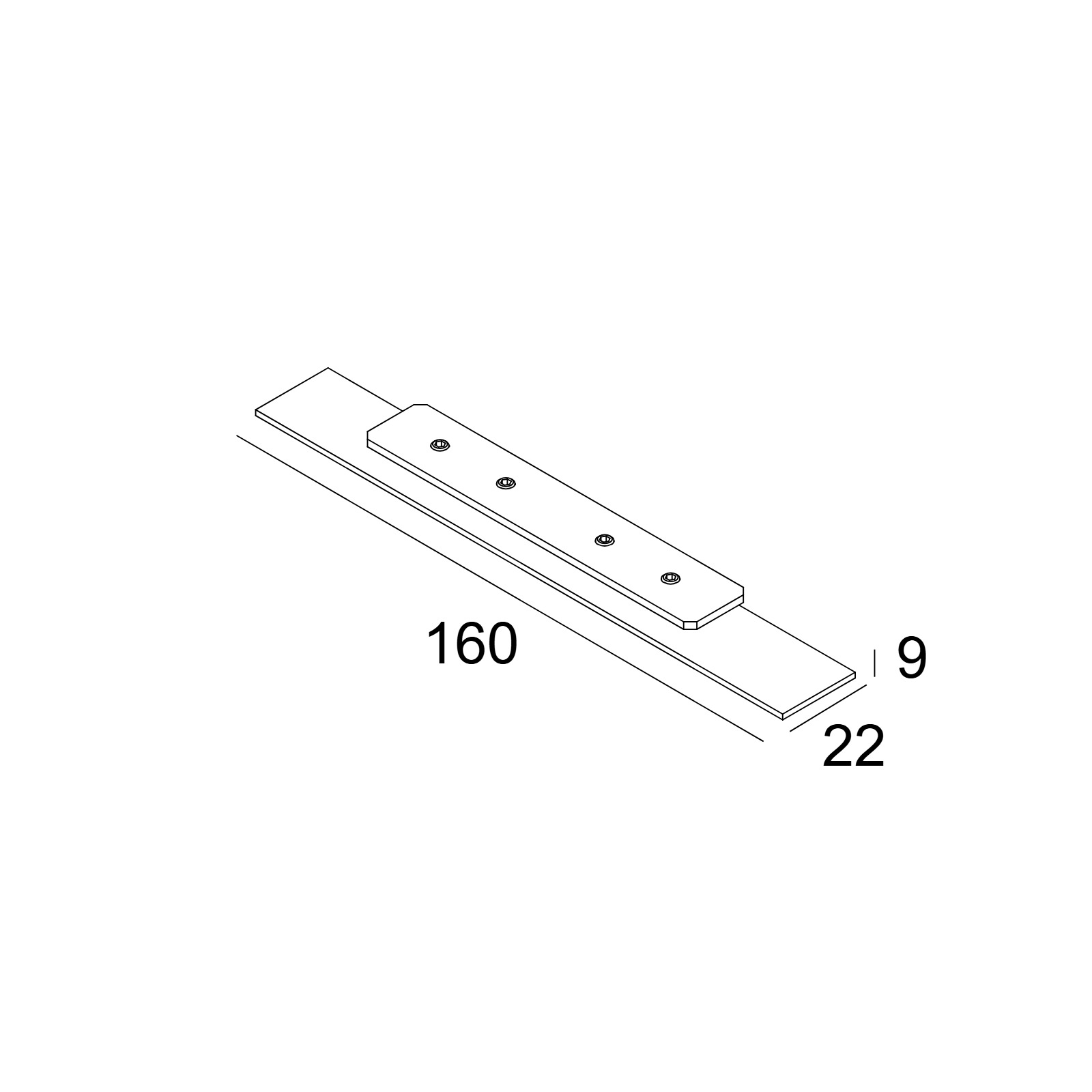 FTL35 - SUSPENSION CORNER 180° Delta Light ILP