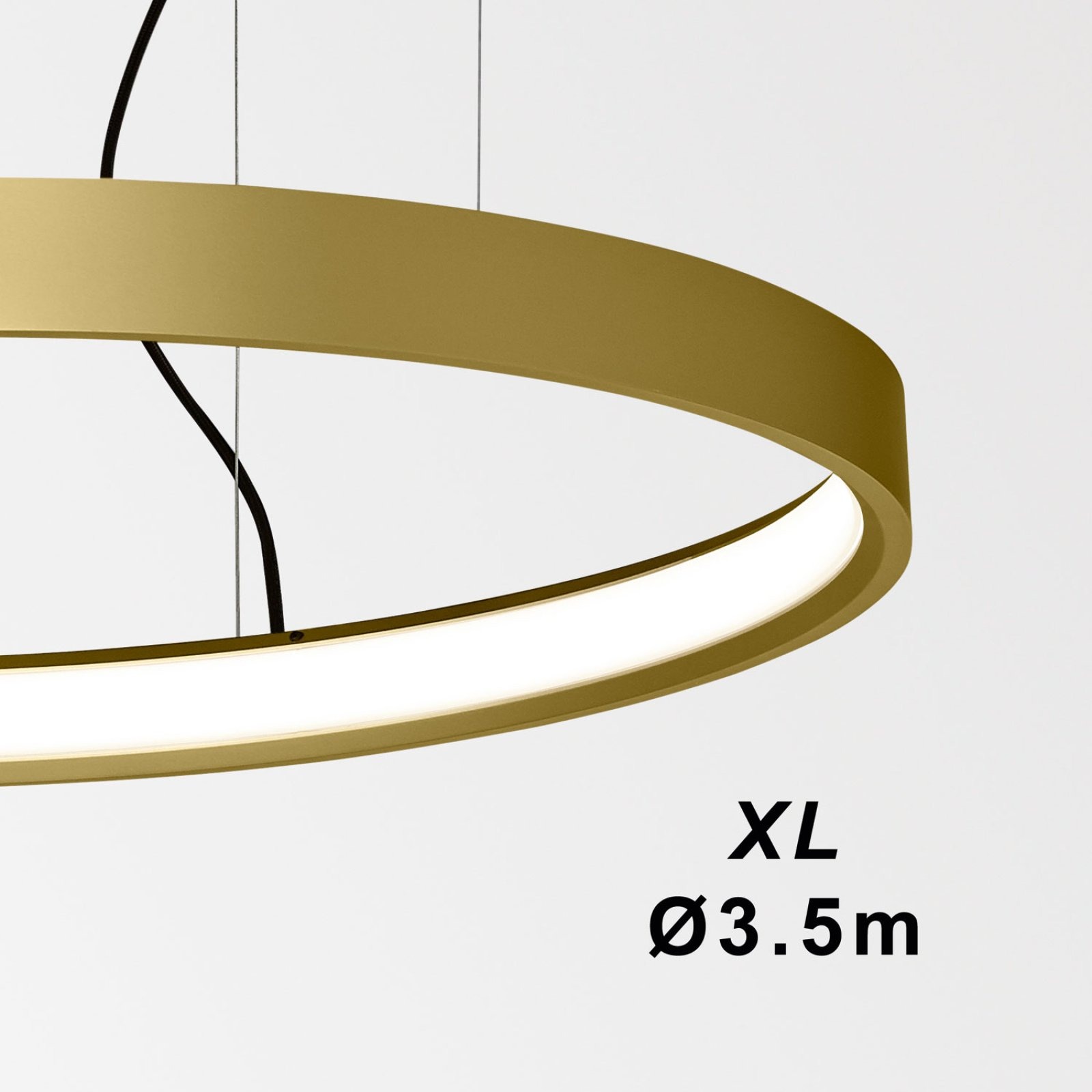 SUPERLOOP HC 350 SBL 930 FG фламандское золото Delta Light подвесной светильник