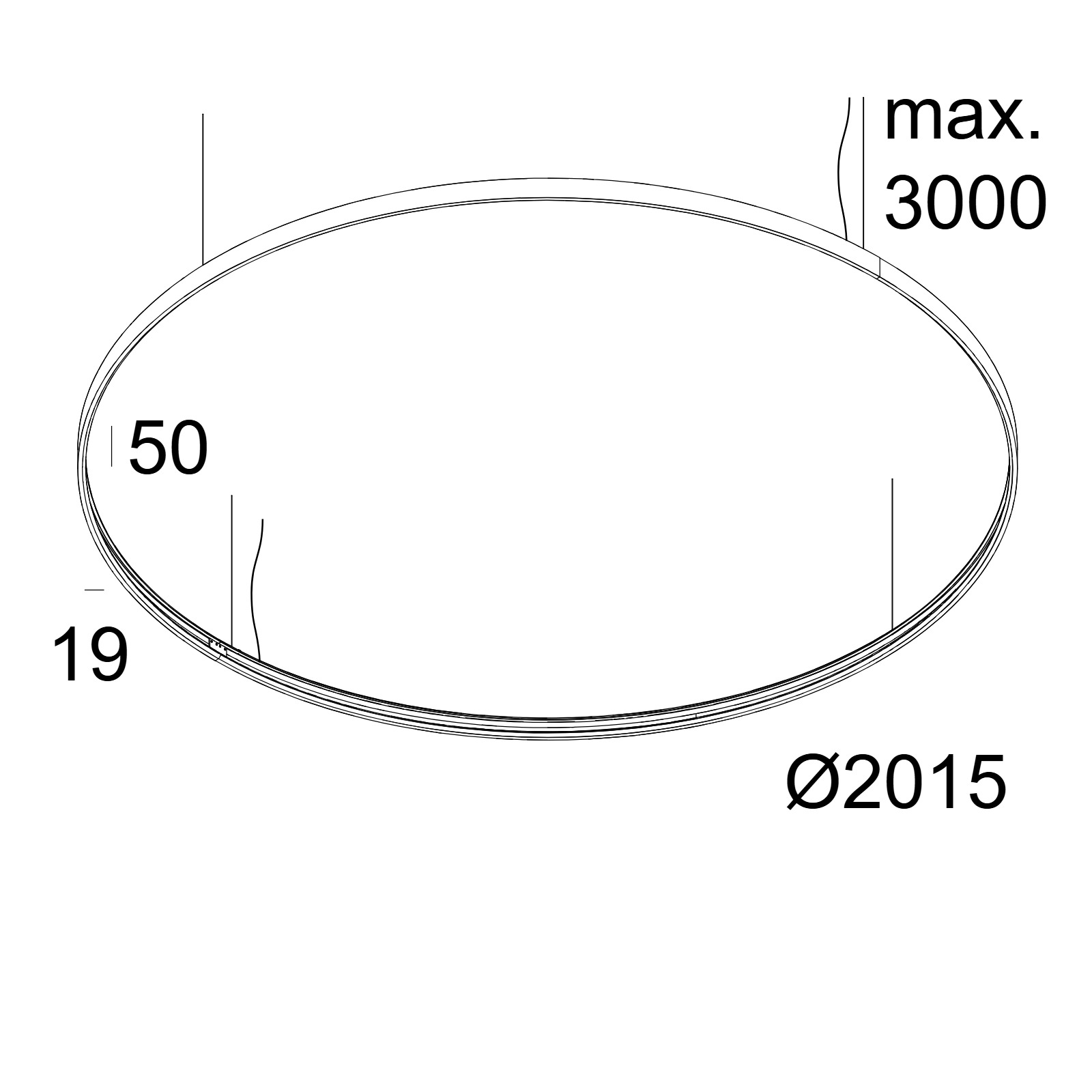 SUPERLOOP HC 200 MDL FG фламандское золото Delta Light подвесной светильник 2