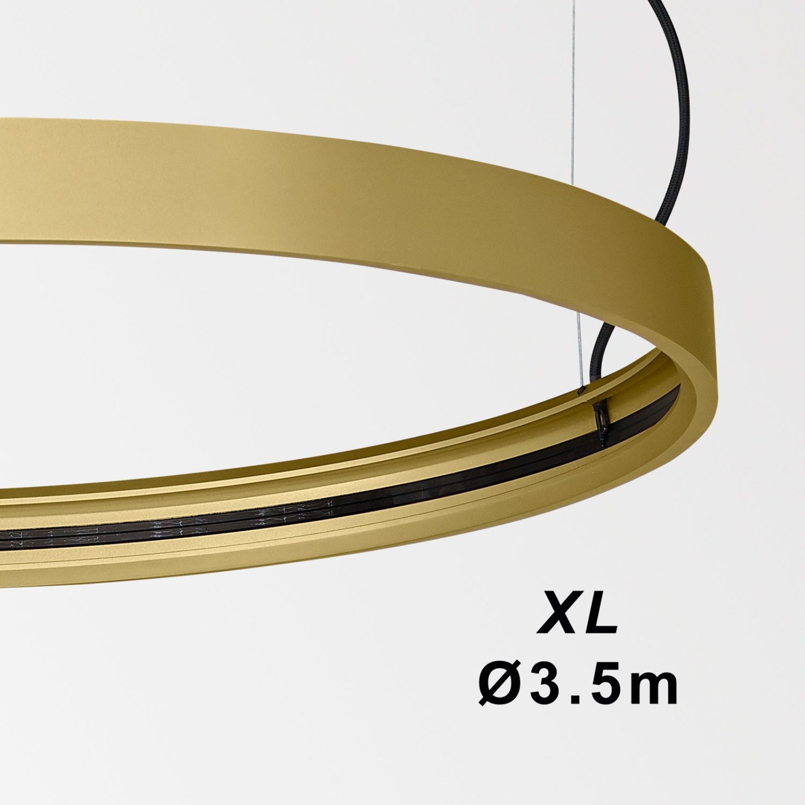 SUPERLOOP HC 350 MDL FG фламандское золото Delta Light подвесной светильник