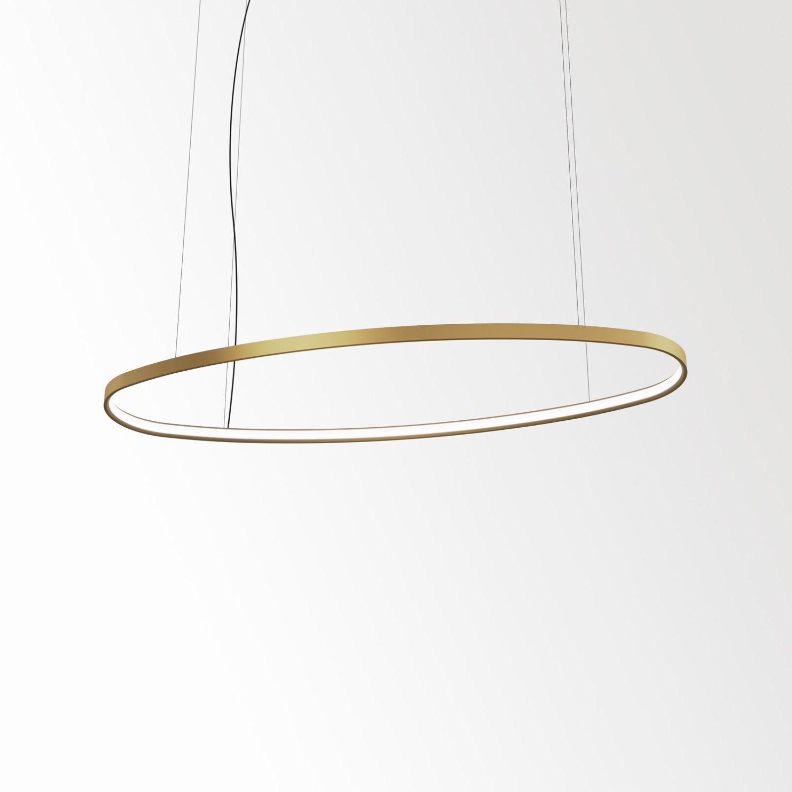 SUPERLOOP HC SBL OVAL M 930 FG фламандское золото Delta Light подвесной светильник