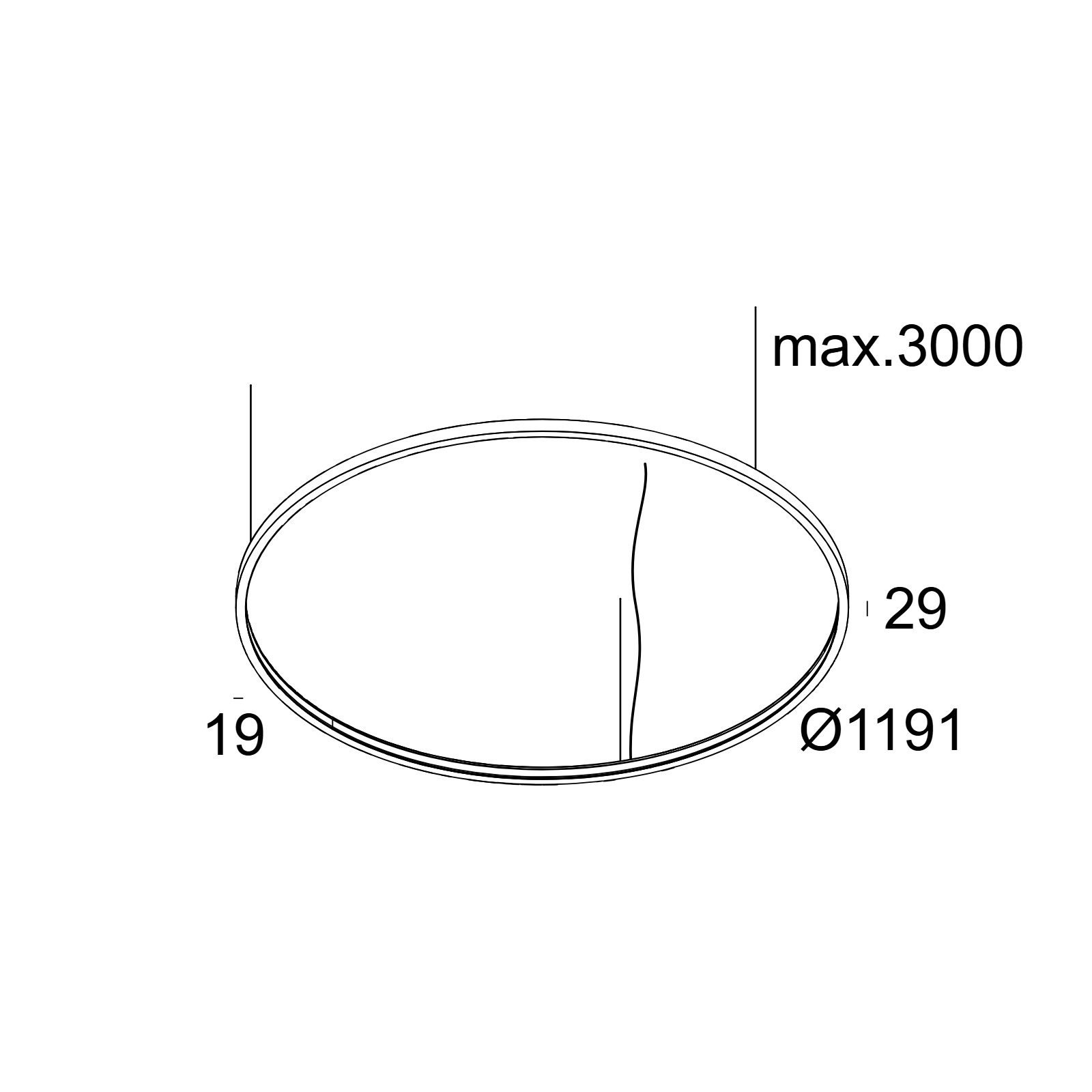 SUPERLOOP SLIM IN 120 SBL 930 GC золото цветное Delta Light подвесной светильник 2