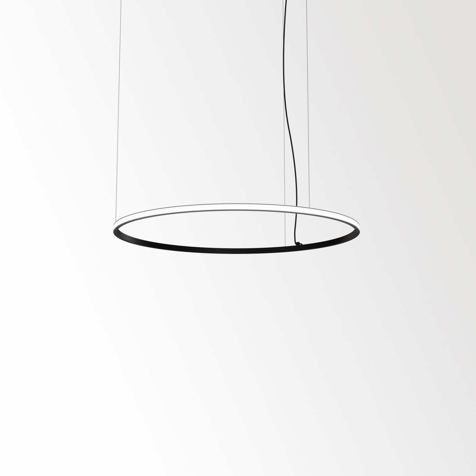 SUPERLOOP SLIM OUT 120 SBL 930 B черный Delta Light подвесной светильник