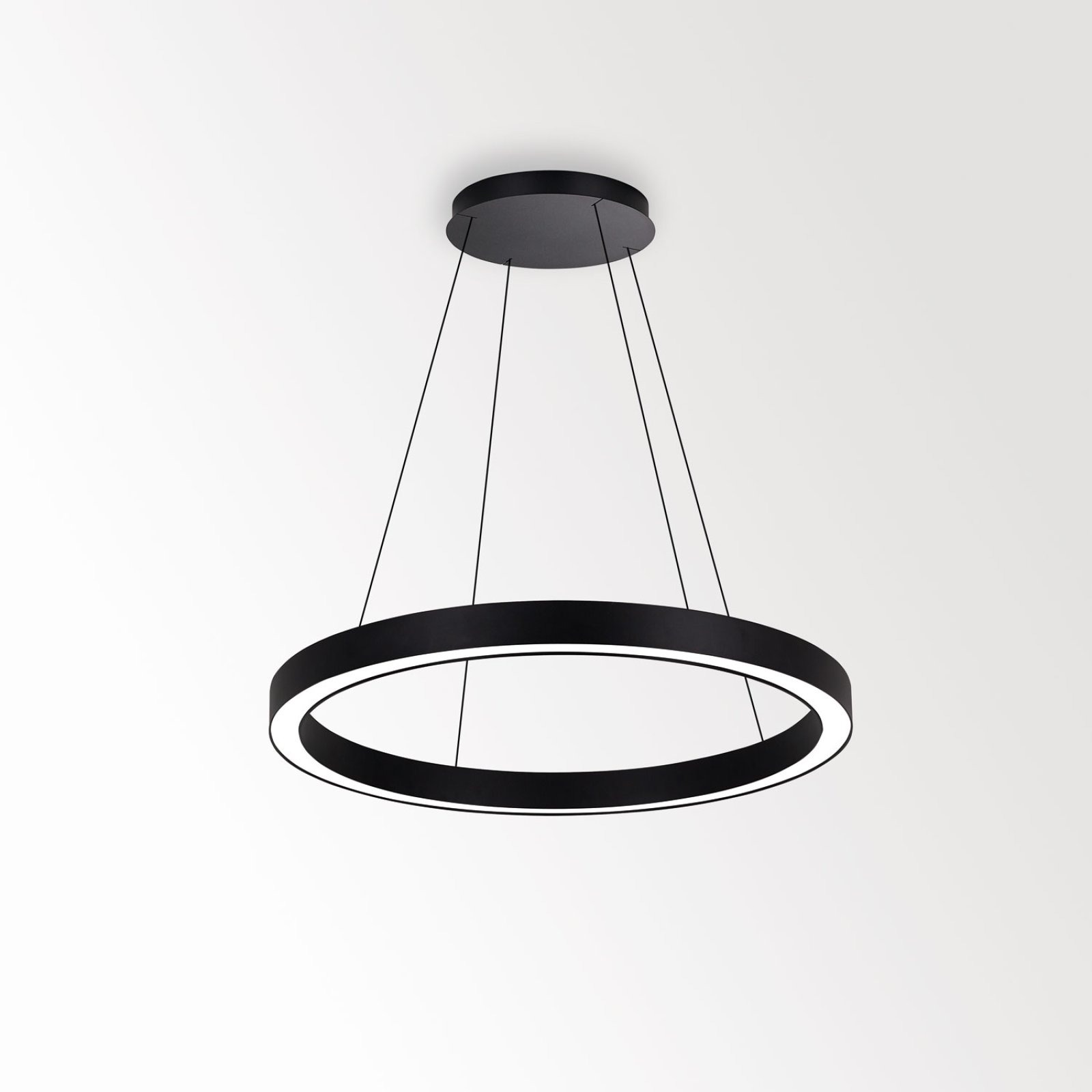 SUPER-OH! SLIM 80 CS SBL DOWN 930 B черный Delta Light подвесной светильник