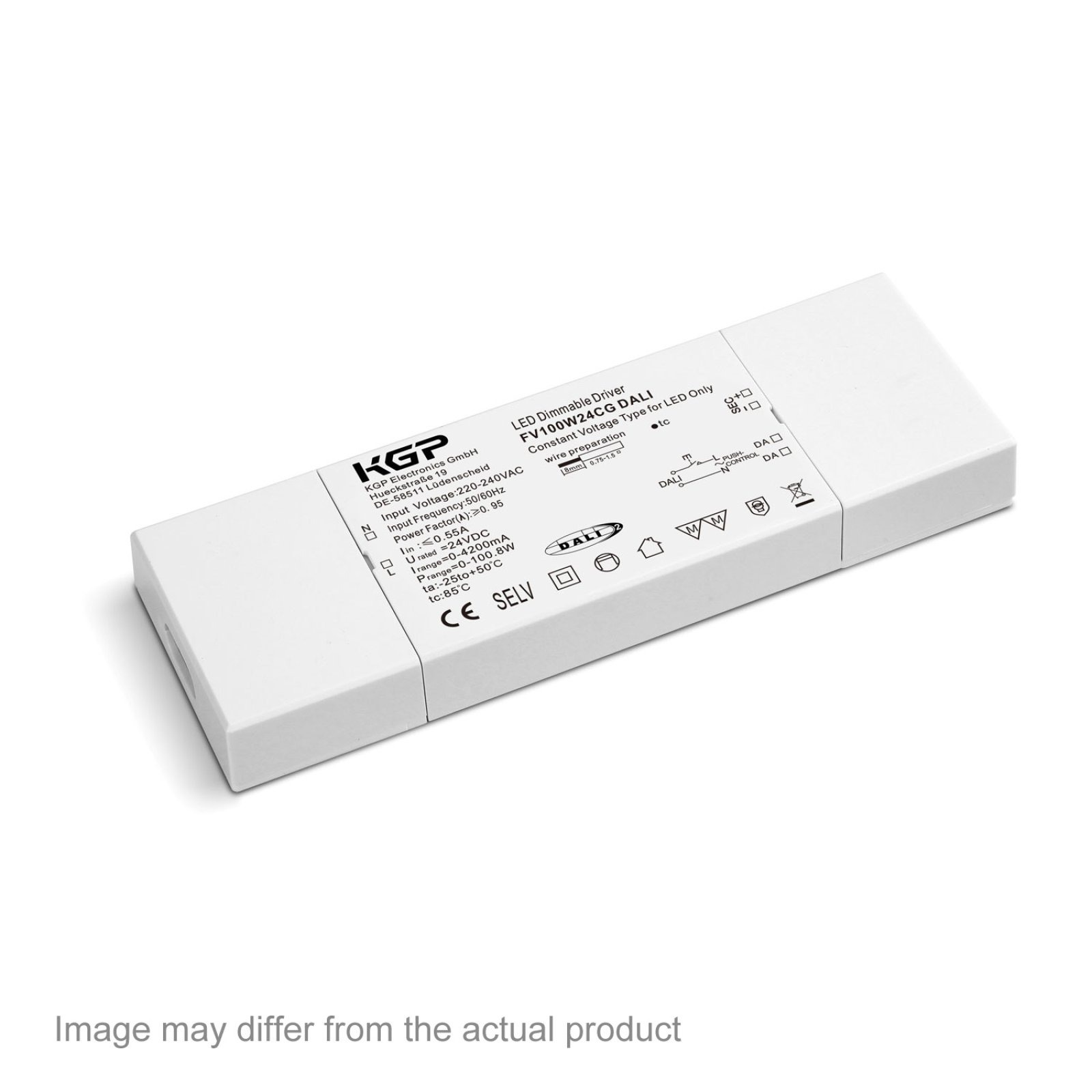 LED POWER SUPPLY 24V-DC / 100W DIM5 Delta Light драйвер