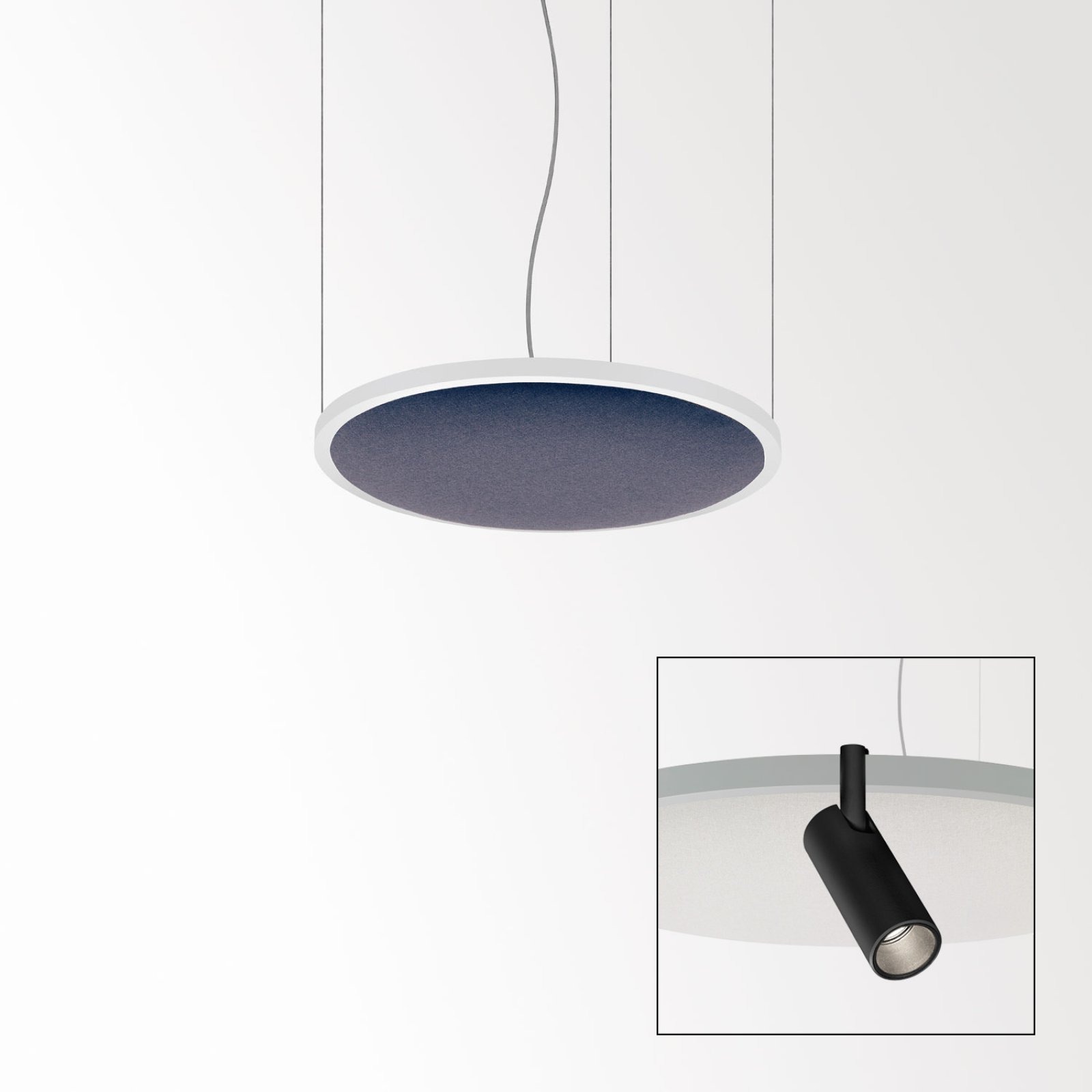 SOLI - SHHH PLUS 60/4 LILAC DIM5 W белый Delta Light подвесной светильник