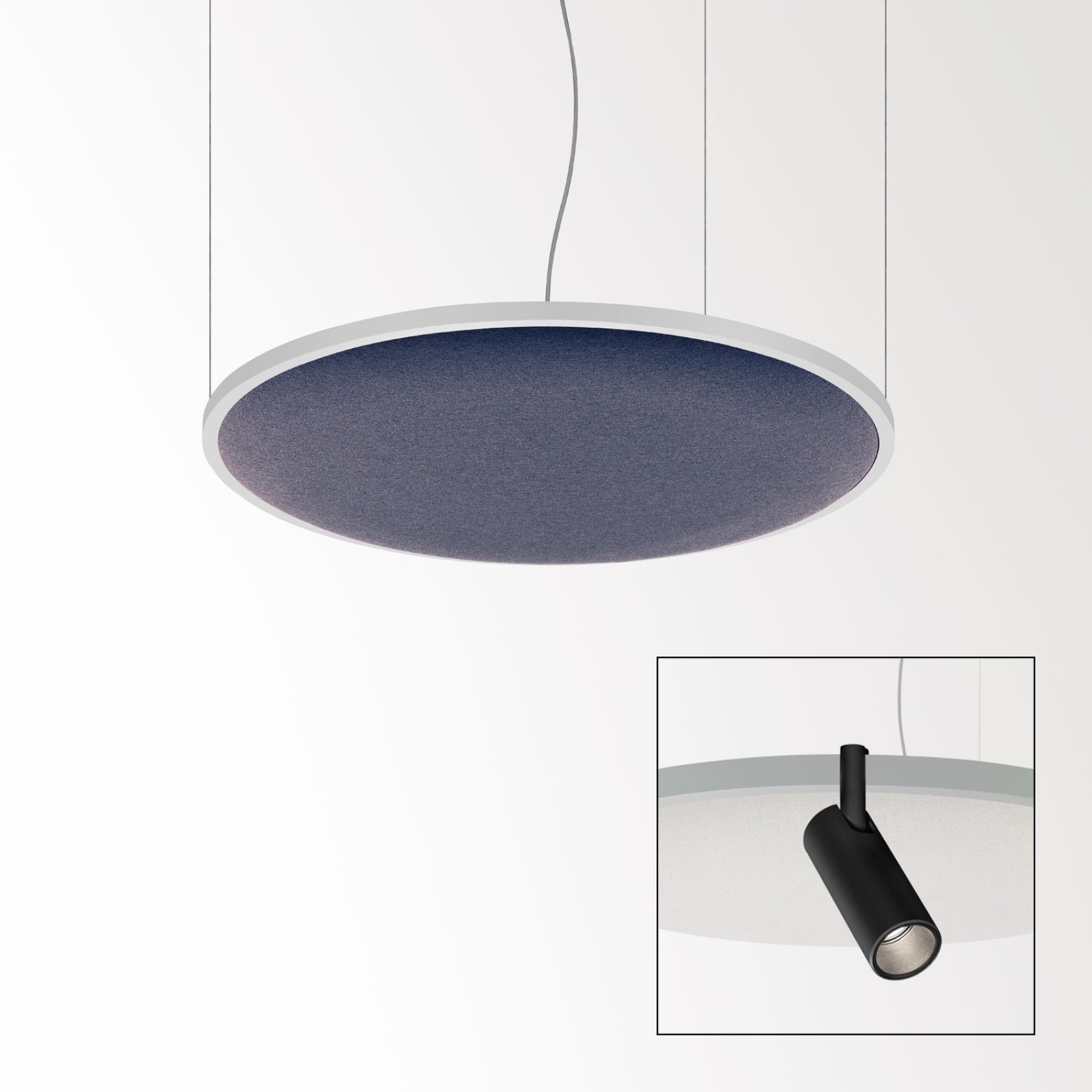 SOLI - SHHH PLUS 90/4 LILAC DIM5 W белый Delta Light подвесной светильник