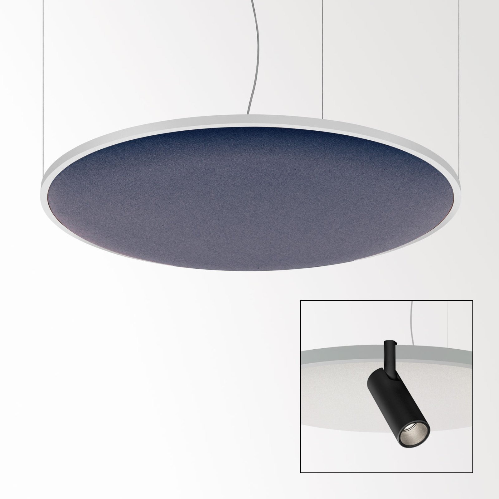 SOLI - SHHH PLUS 120/4 LILAC DIM5 W белый Delta Light подвесной светильник