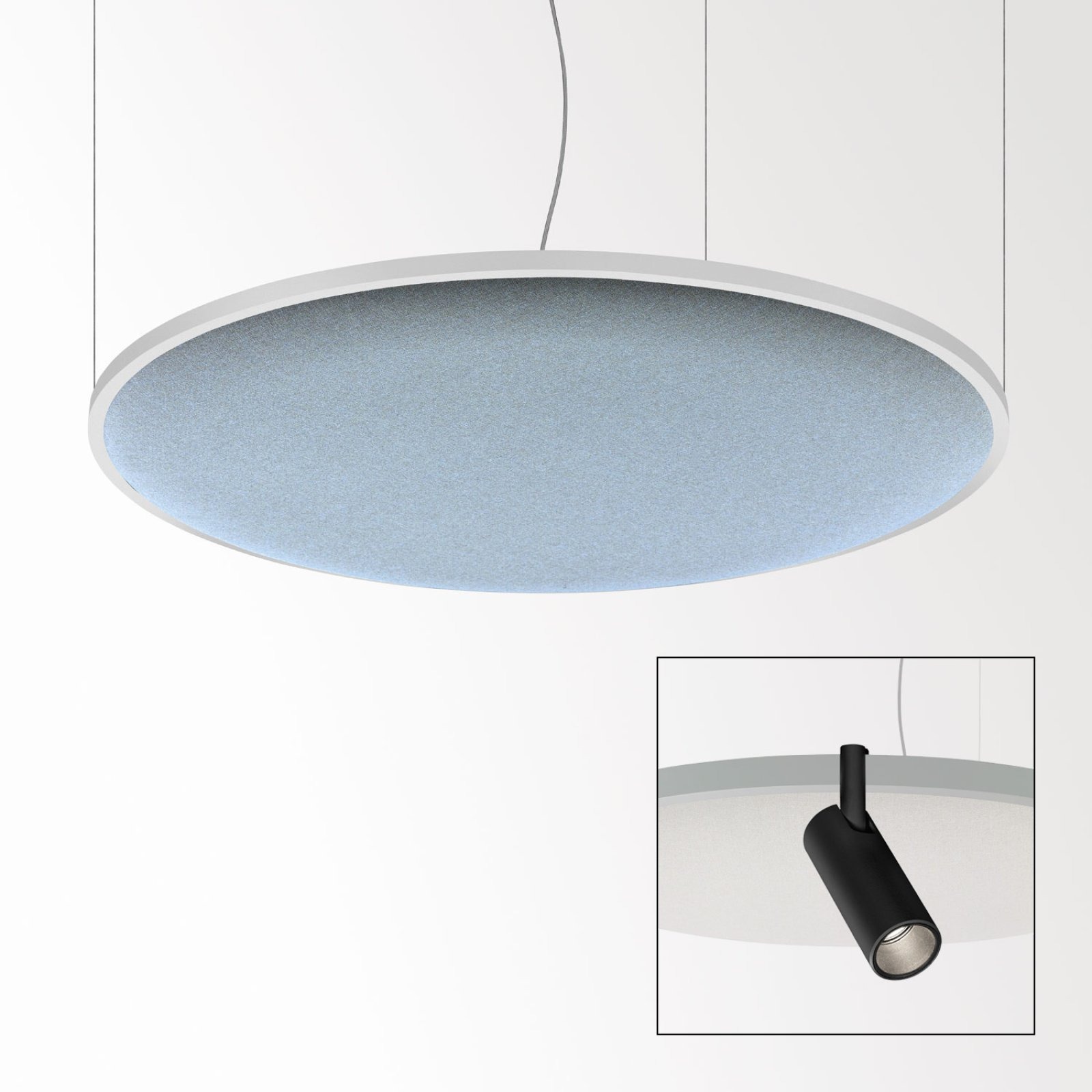 SOLI - SHHH PLUS 120/4 ARCTIC DIM5 W белый Delta Light подвесной светильник