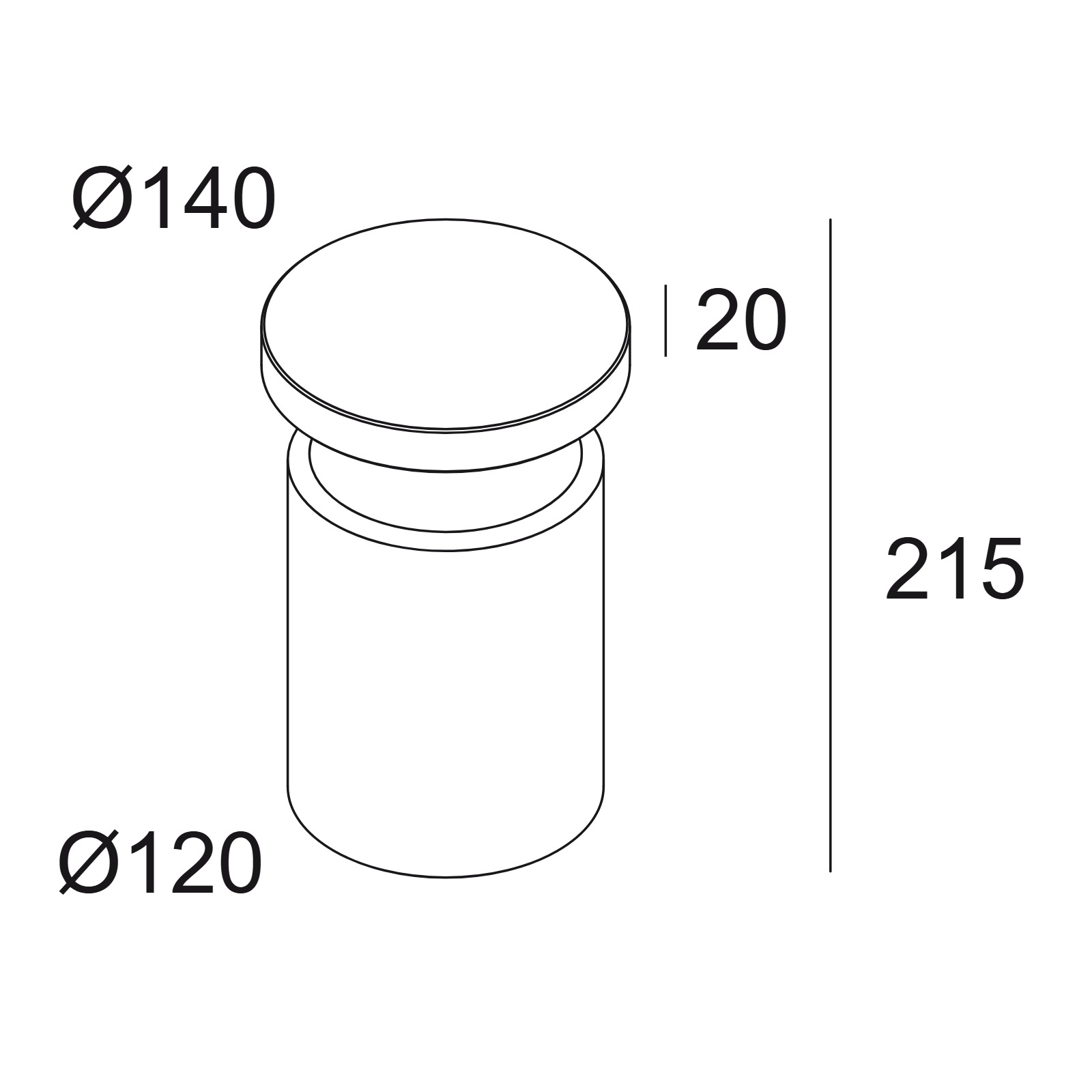 BAZIL 121 N-ANO Delta Light ландшафтный светильник 2