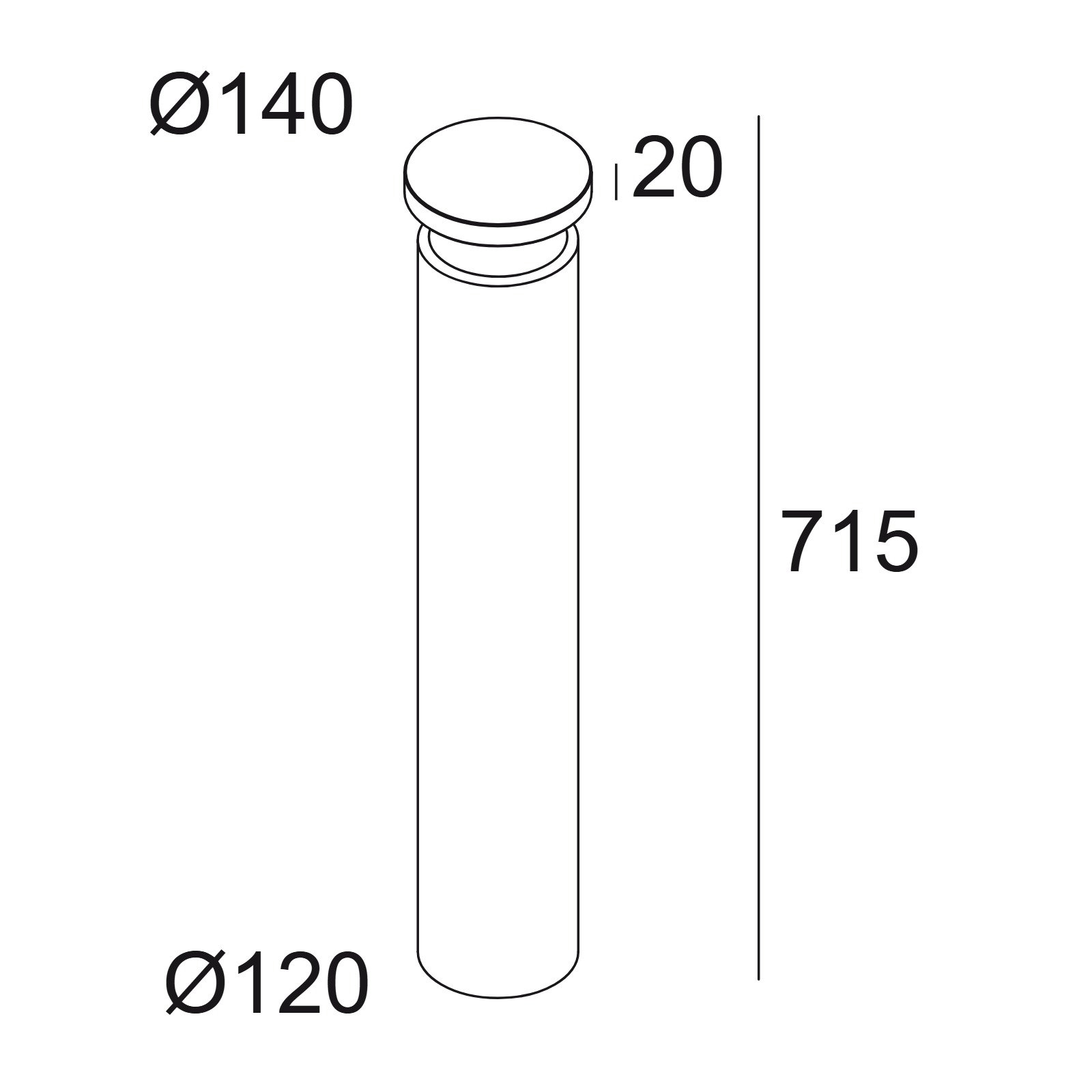 BAZIL 126 N-ANO Delta Light ландшафтный светильник 2