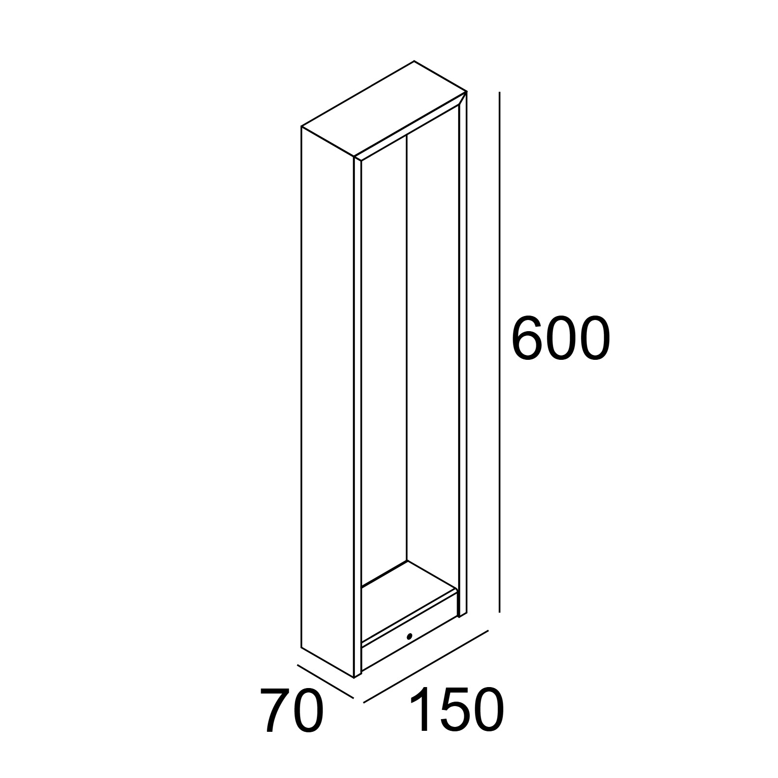 ELBO BRIDGE P 60 WW A алюм. серый Delta Light ландшафтный светильник 2
