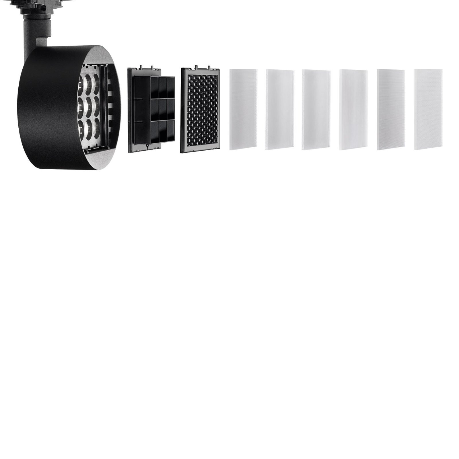 FRAGMA M 93014 ADM B черный Delta Light трековый прожектор 5
