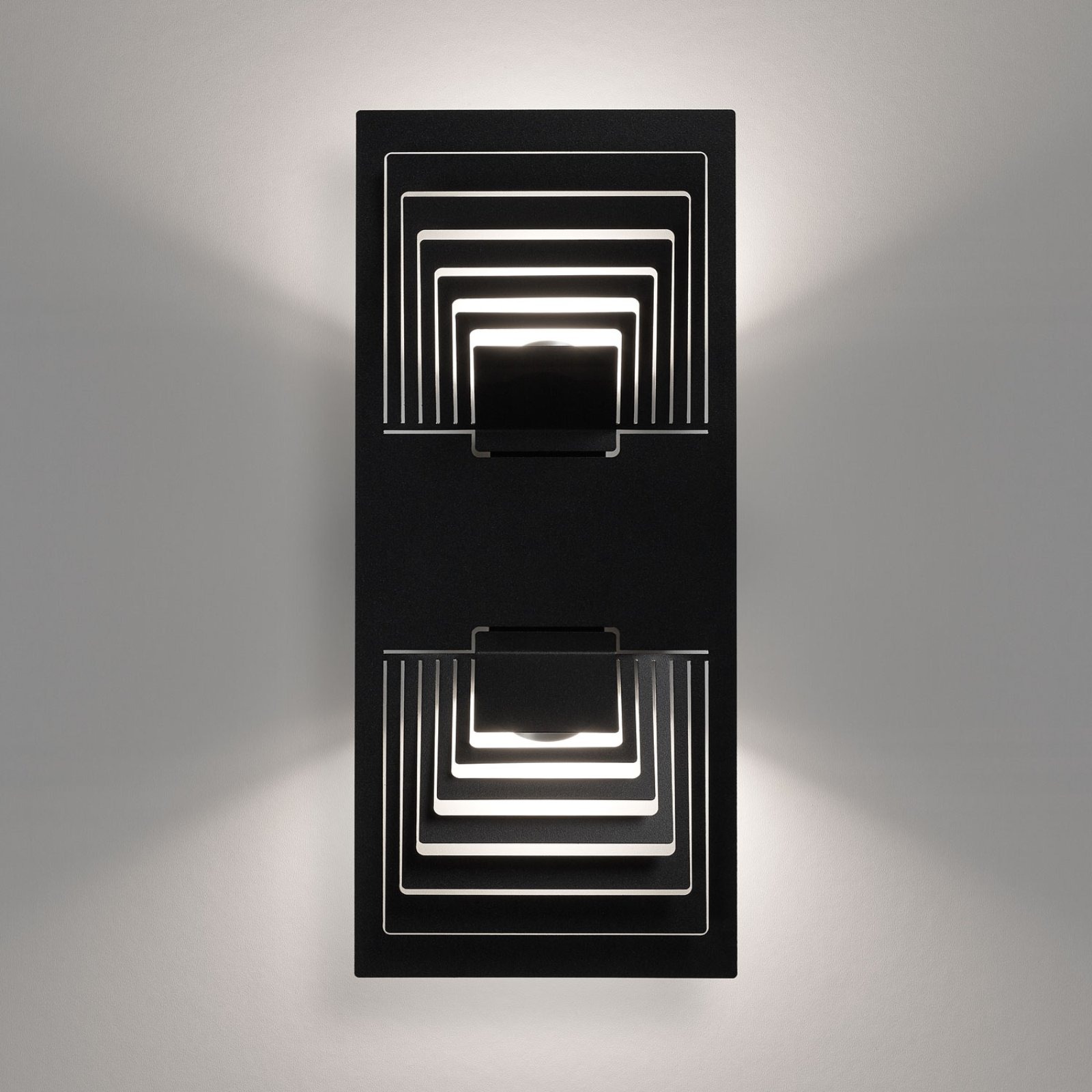 SOIREE WS X DOWN-UP 927 B черный Delta Light настенный светильник 4