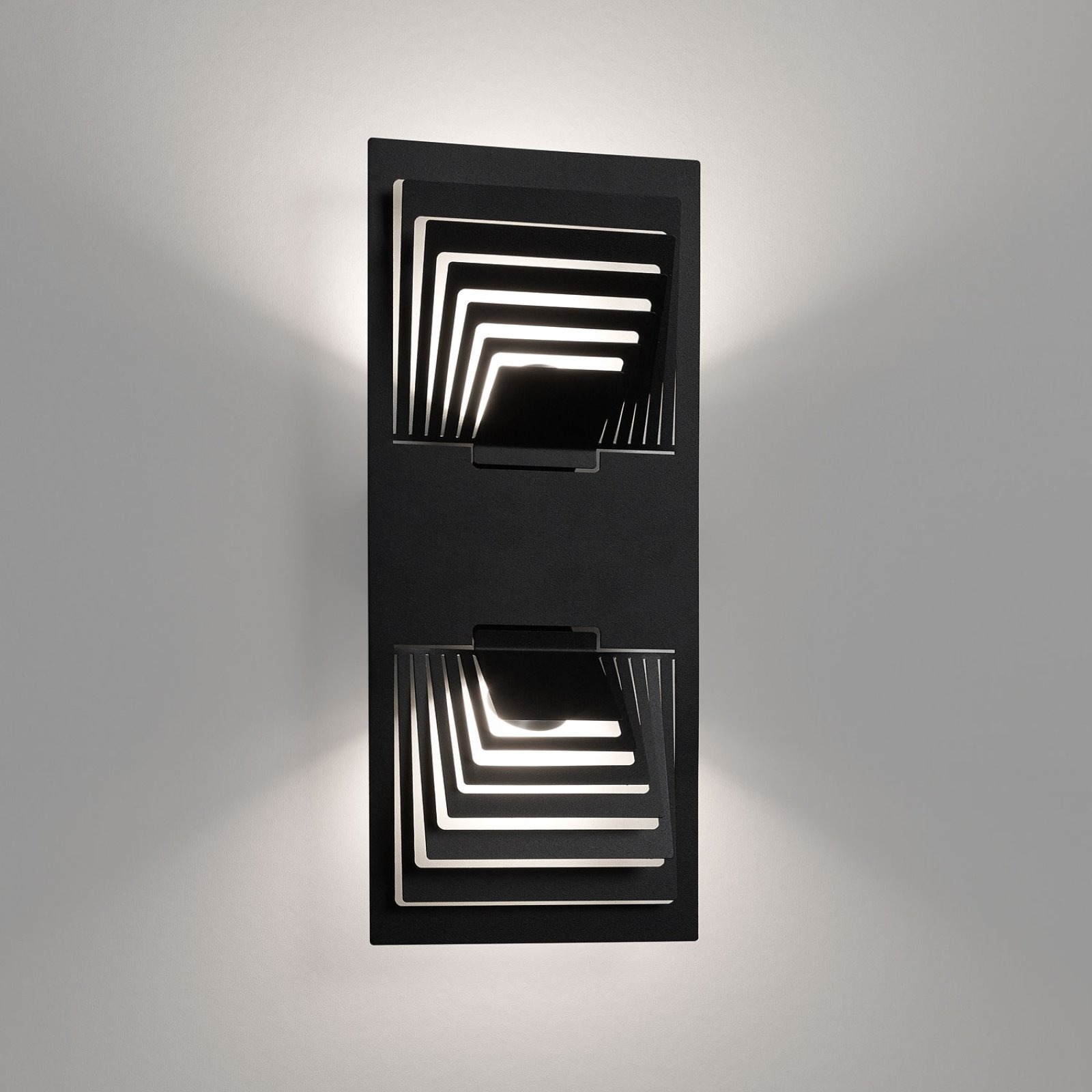 SOIREE WS X DOWN-UP 927 B черный Delta Light настенный светильник