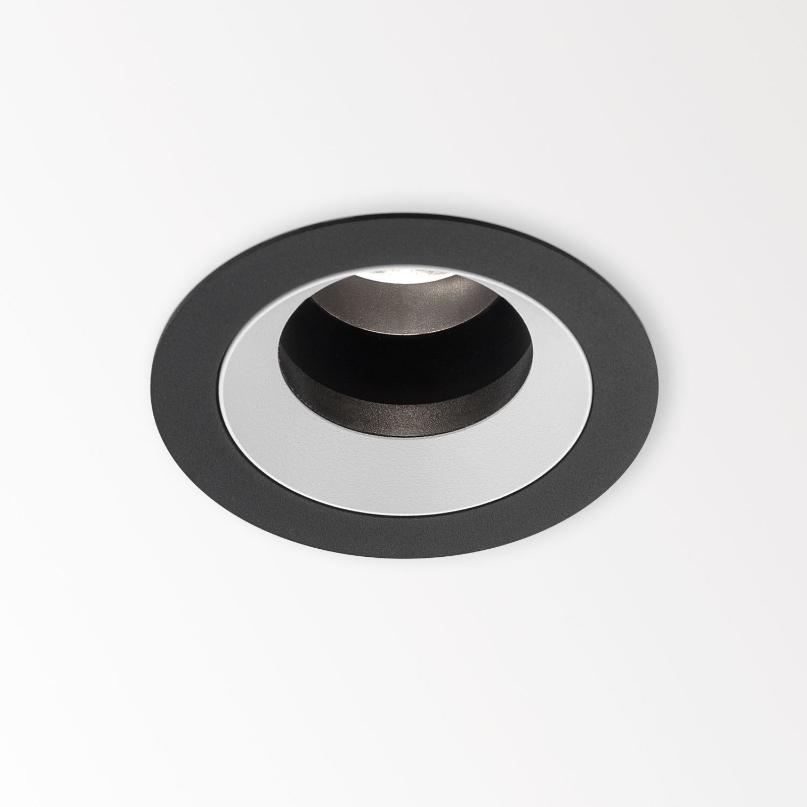 iMAX II ROUND ADJUSTABLE LP 92712 B черный Delta Light Встраиваемый поворотный потолочный светильник 9