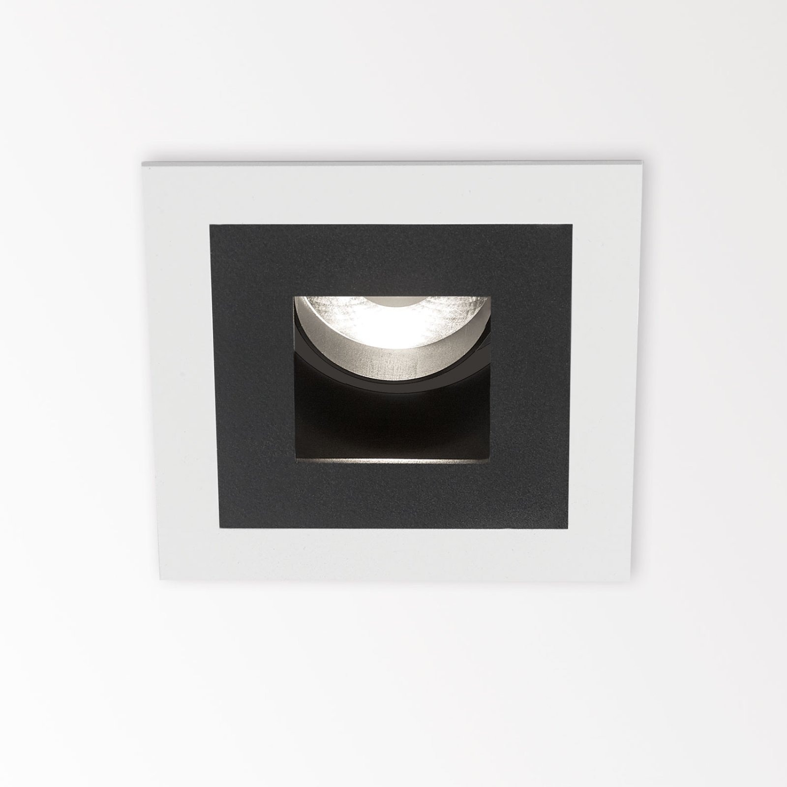 iMAX II SQUARE ADJUSTABLE LP 92712 B черный Delta Light Встраиваемый поворотный потолочный светильник 7