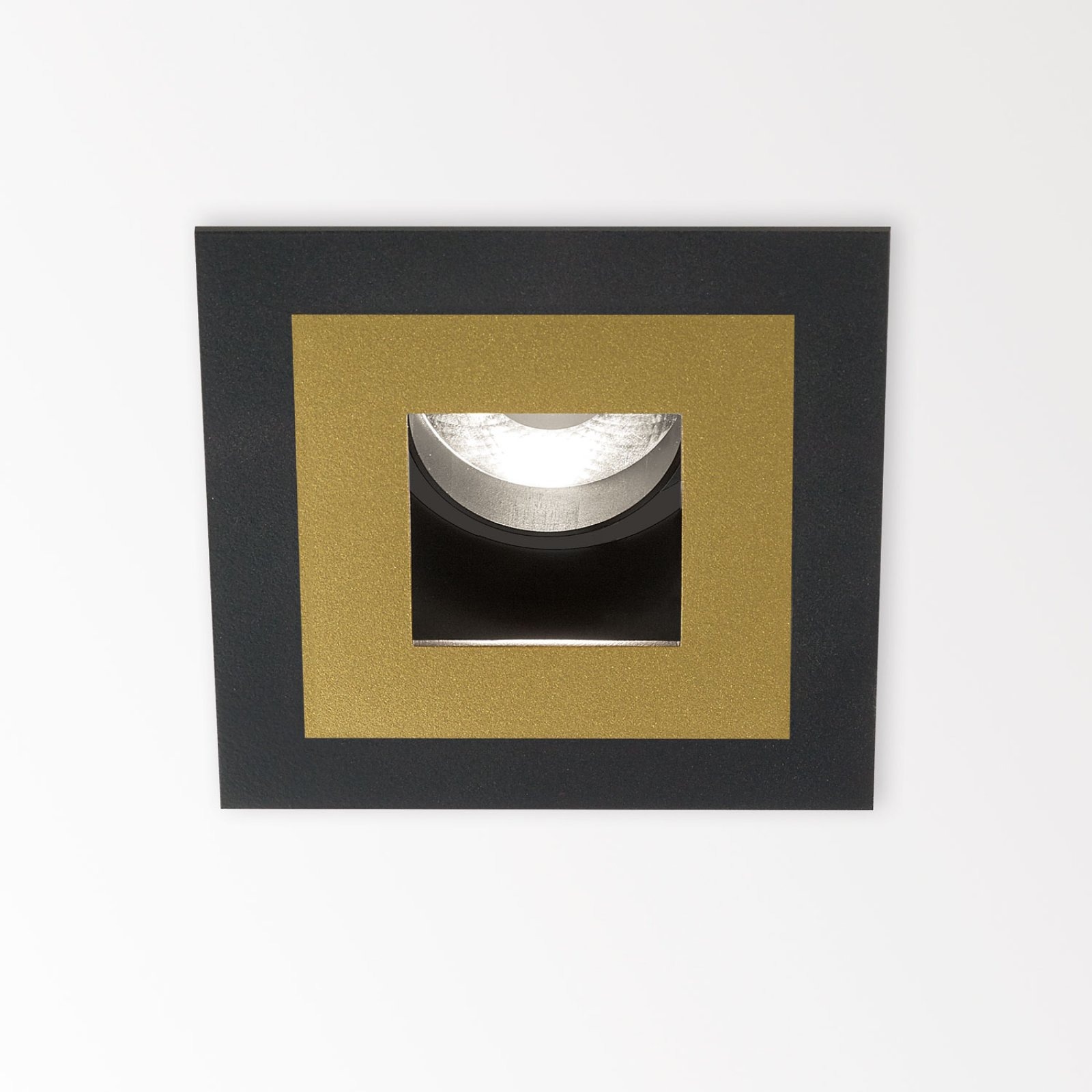 iMAX II SQUARE ADJUSTABLE LP 92712 B черный Delta Light Встраиваемый поворотный потолочный светильник 11