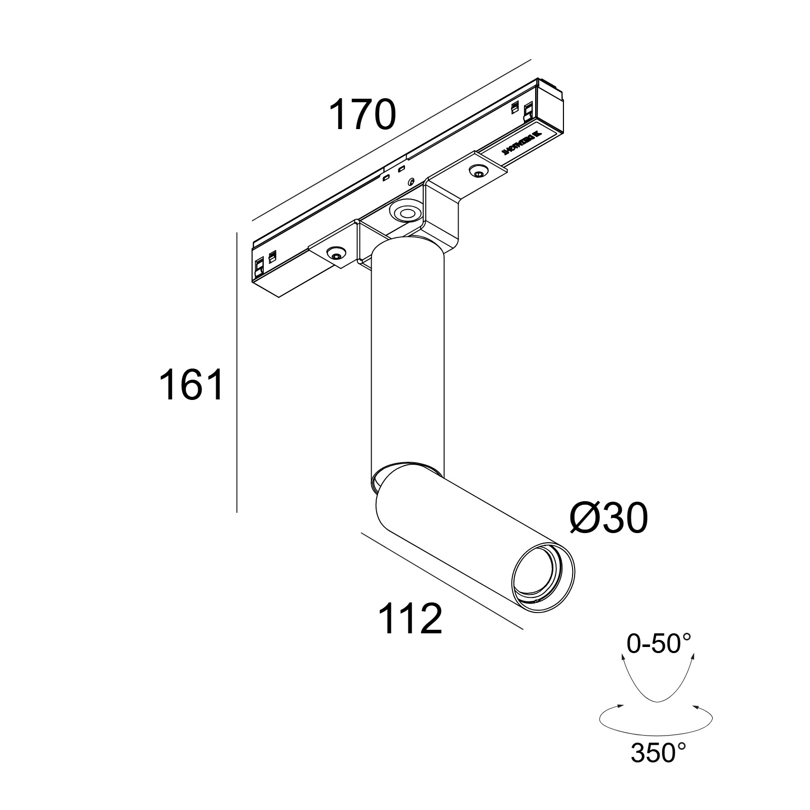 M20/M26H - NEEDLE OK 92713 MDL FG фламандское золото Delta Light трековый светильник 2