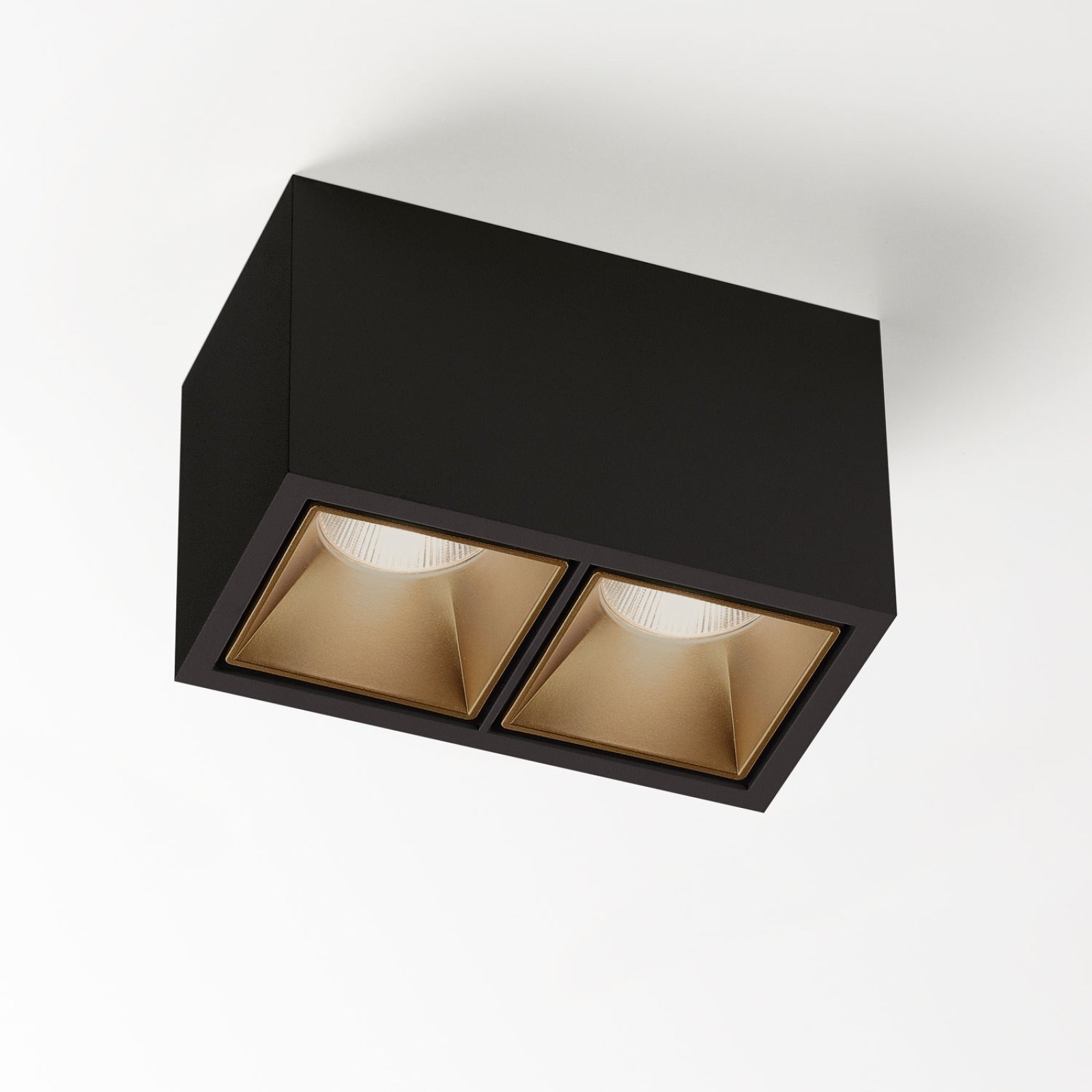 BOXY 2 L 92733 DIM8 B-FBR черный Delta Light накладной потолочный светильник