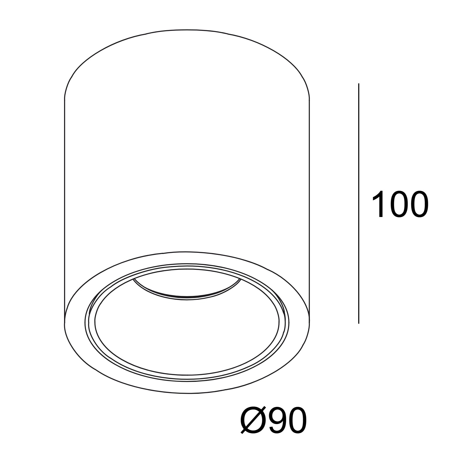 Накладной потолочный светильник BOXY R Delta Light 10749 XXX8 2
