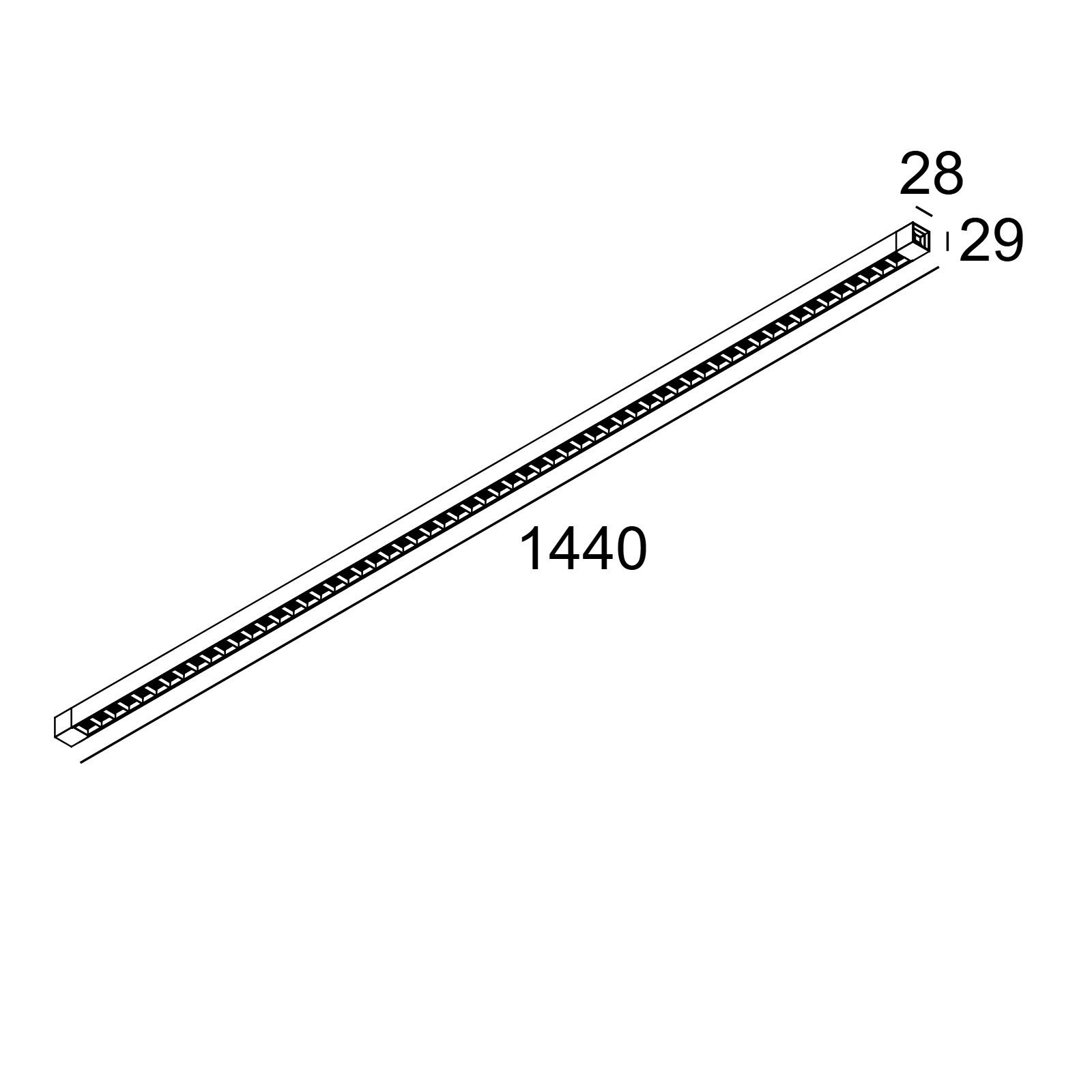 Накладной потолочный светильник INFORM SQ F Delta Light 25524 XXX0 2