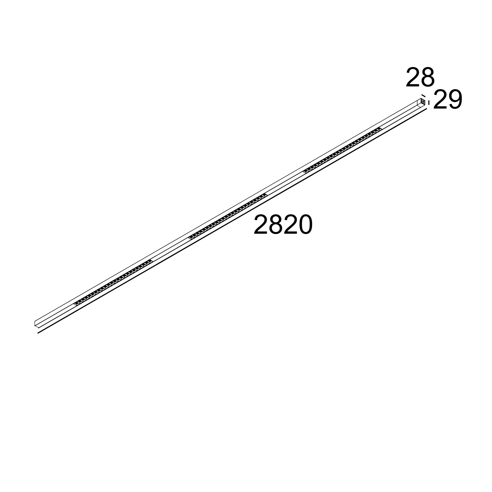 Накладной потолочный светильник INFORM SQ F Delta Light 25527 XXX0 2