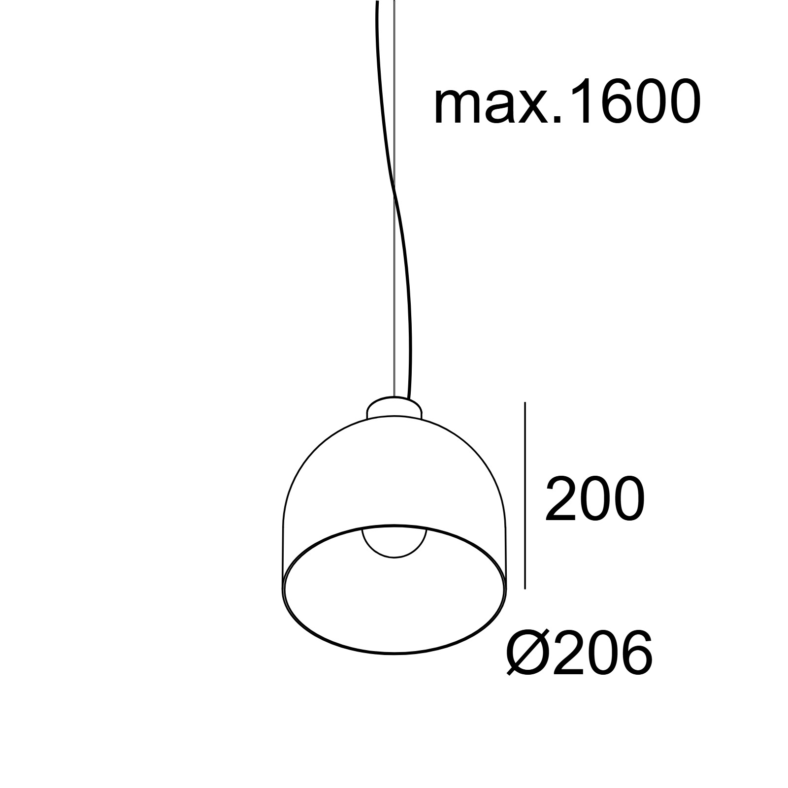 MANTELLO L2020 E27 Delta Light подвесной потолочный светильник 2