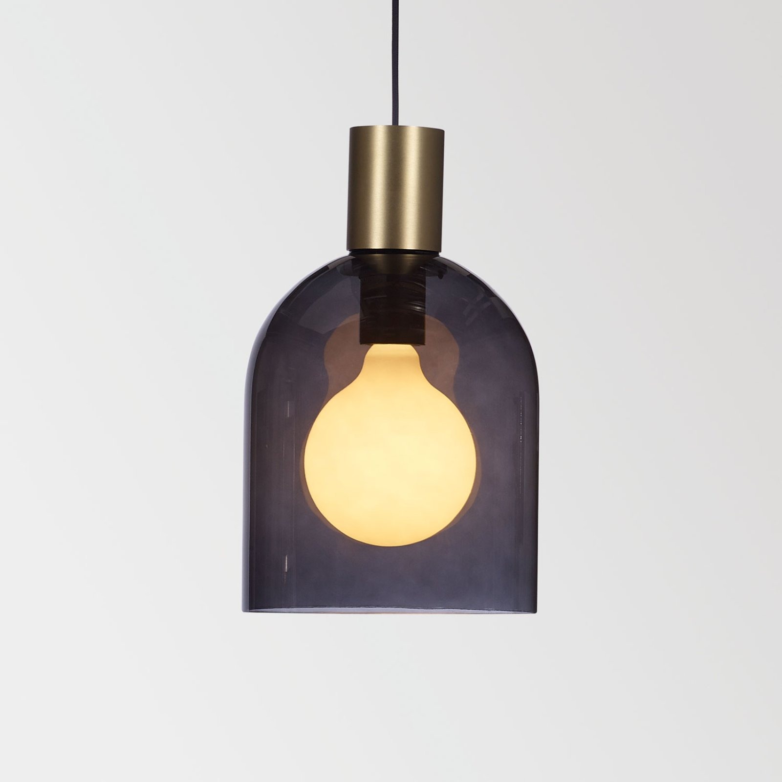 MANTELLO GLASS L2231 E27 SMOKE Delta Light ICP 4